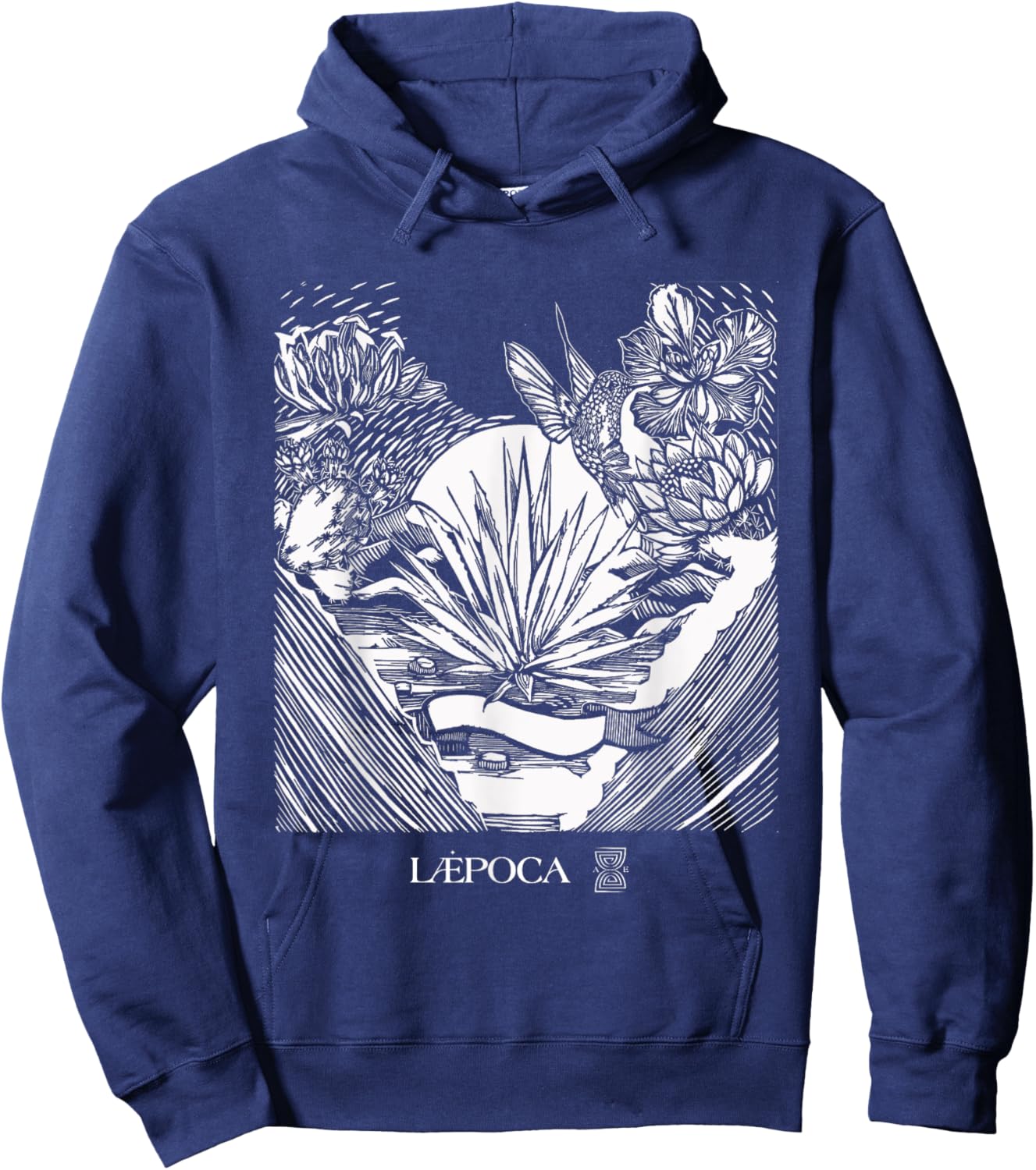 Mezcal - Agave Drink Mexiko Artwork Artesanal Hoodie - Hoodie | Navy