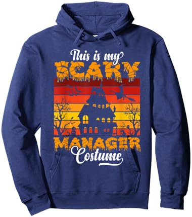 Manager halloween costume Boss Halloween Hoodie - Hoodie | Navy