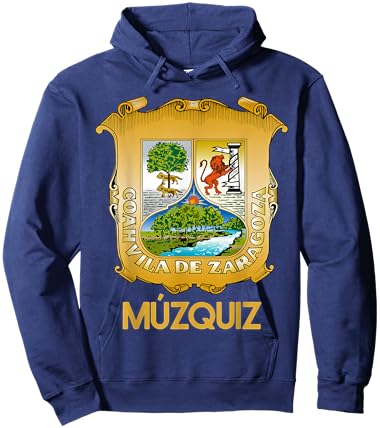 Muzquiz Coahuila Estado De Mexico Escudo Eagle Aguila Hoodie - Hoodie | Navy