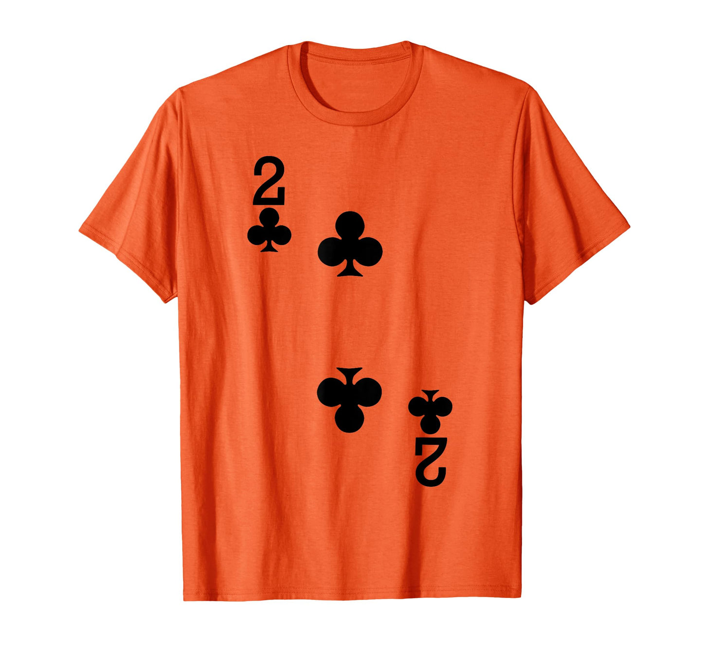 2 of Clubs - Playing Card Halloween Costume T-Shirt