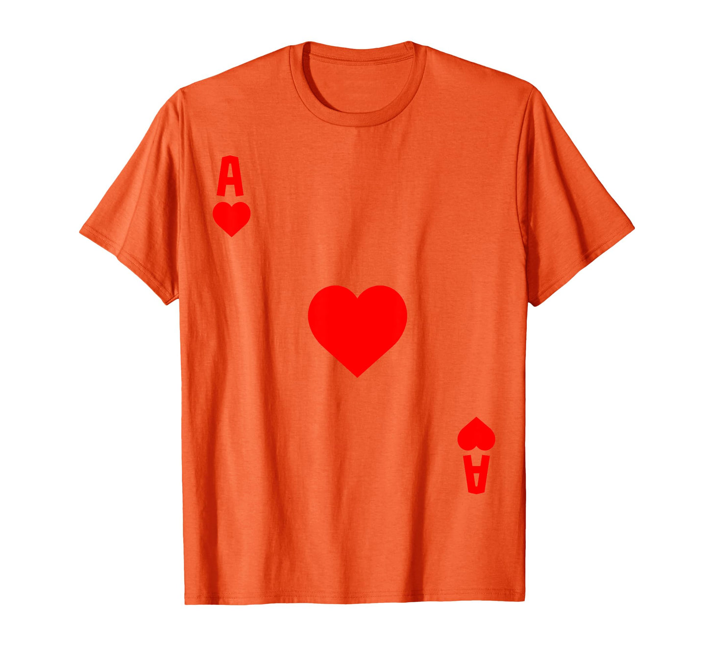 Ace of Hearts Cards Deck Halloween Costume T-Shirt