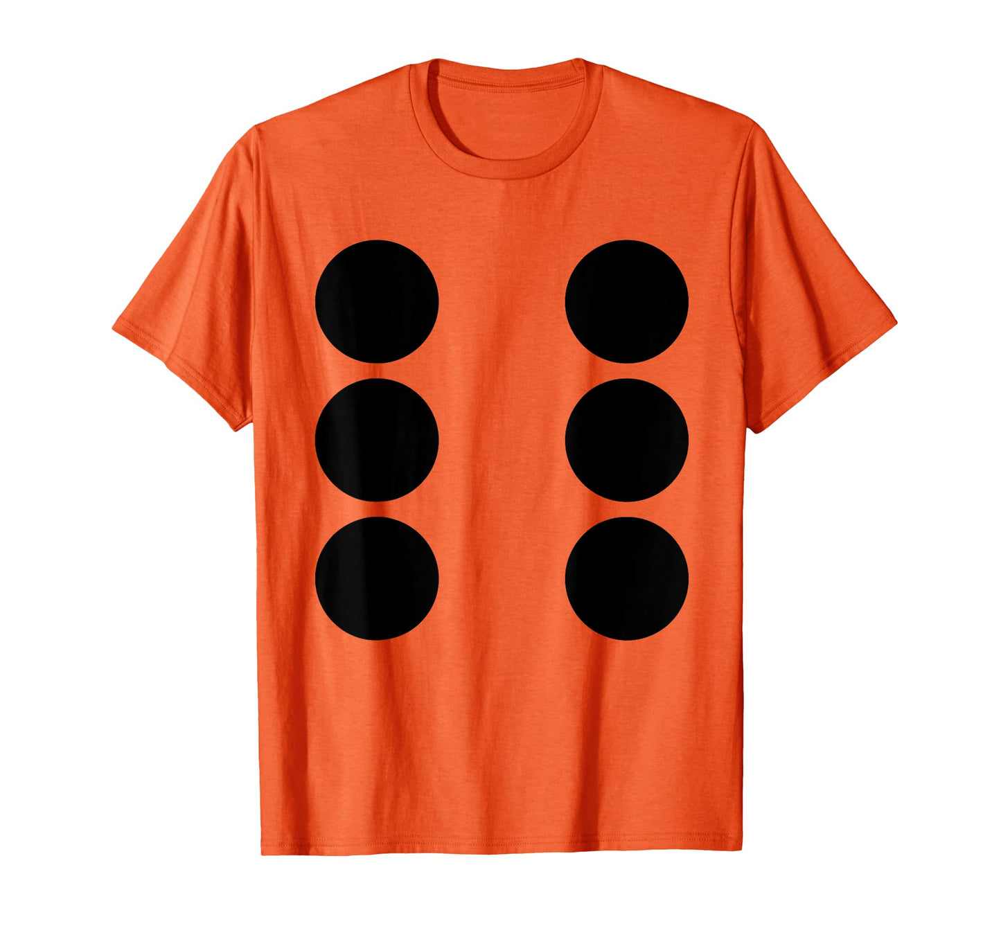 Human Dice Number 6 Group Matching Halloween Costume Family T-Shirt