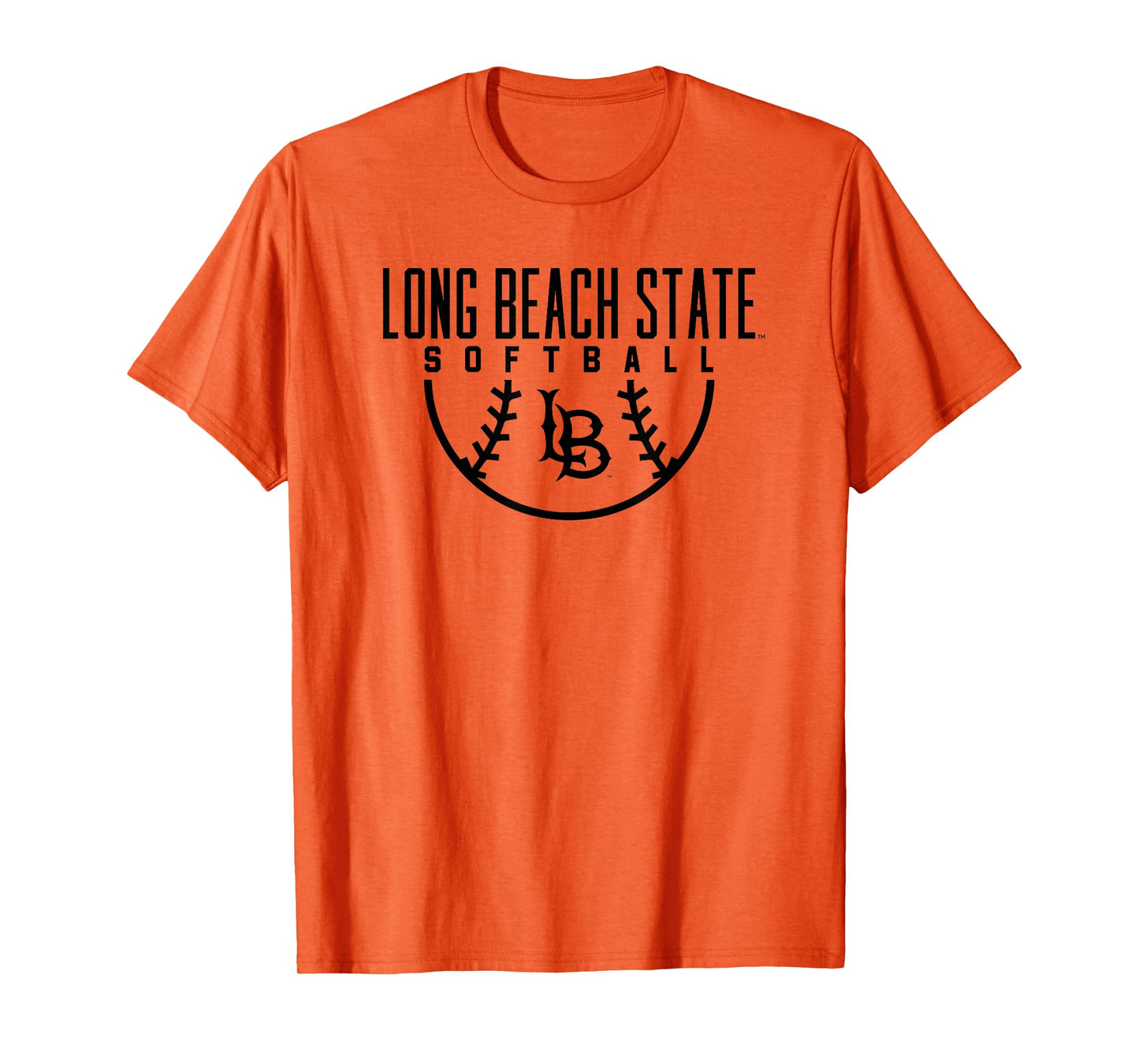 Cal State Long Beach CSULB Softball Arch T-Shirt