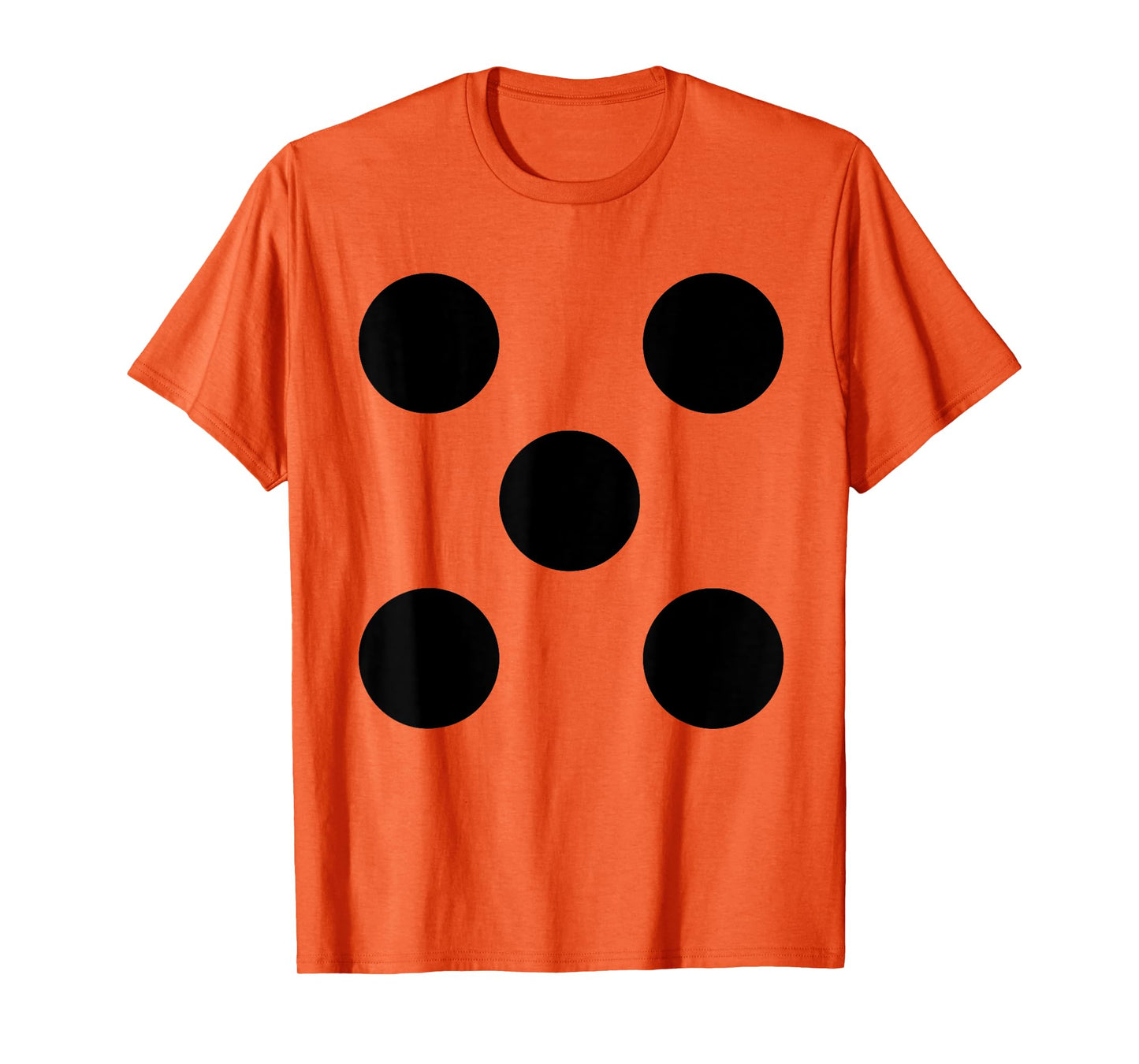 Human Dice Number 5 Group Matching Halloween Costume Family T-Shirt