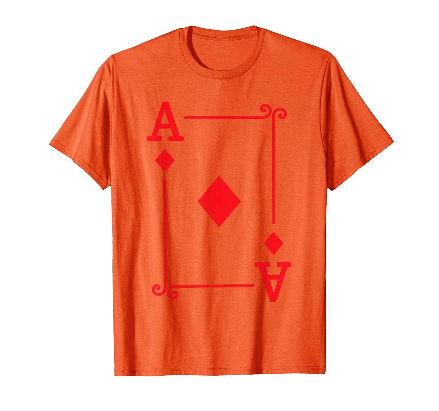 Playing Cards - Matching Diamonds Card Suits - Ace Card T-Shirt