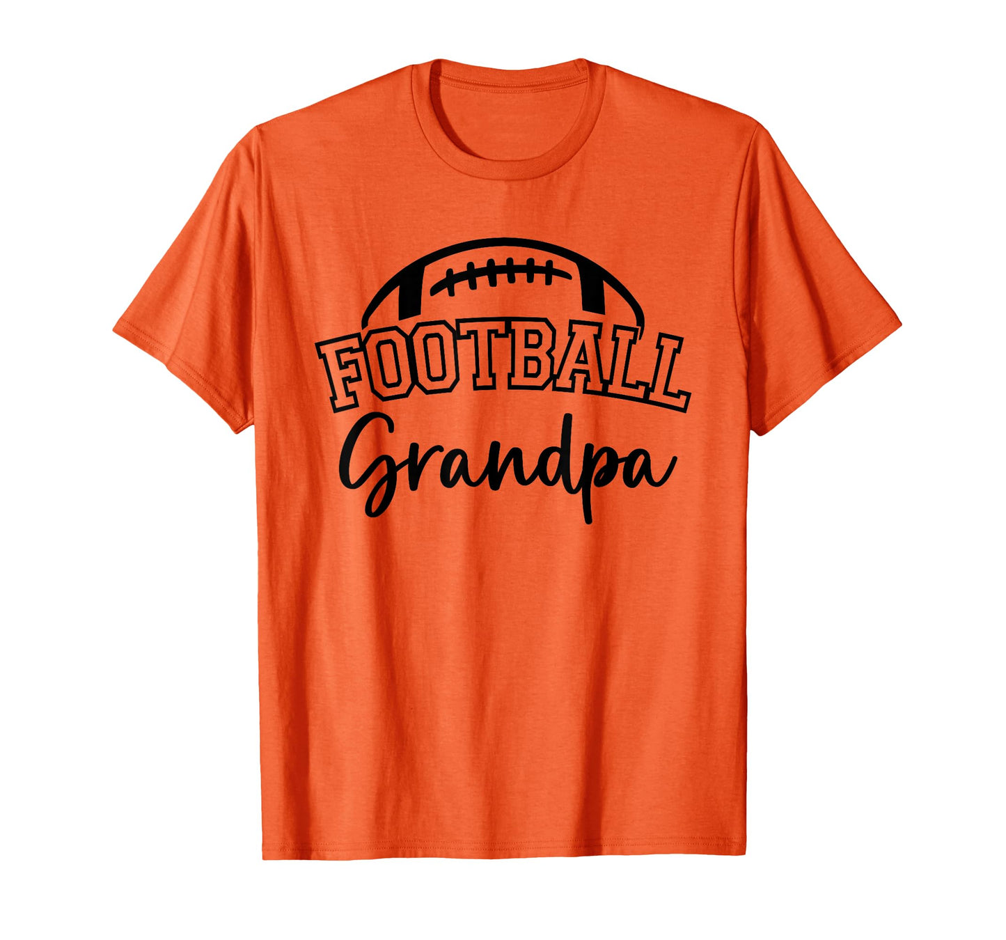 Football Grandpa Matching Family Football T-Shirt
