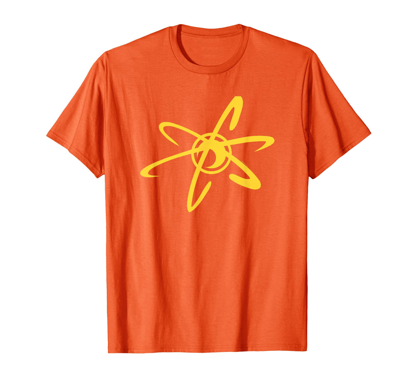 Jimmy Neutron Yellow Atom Cosplay Costume Cartoon T-Shirt