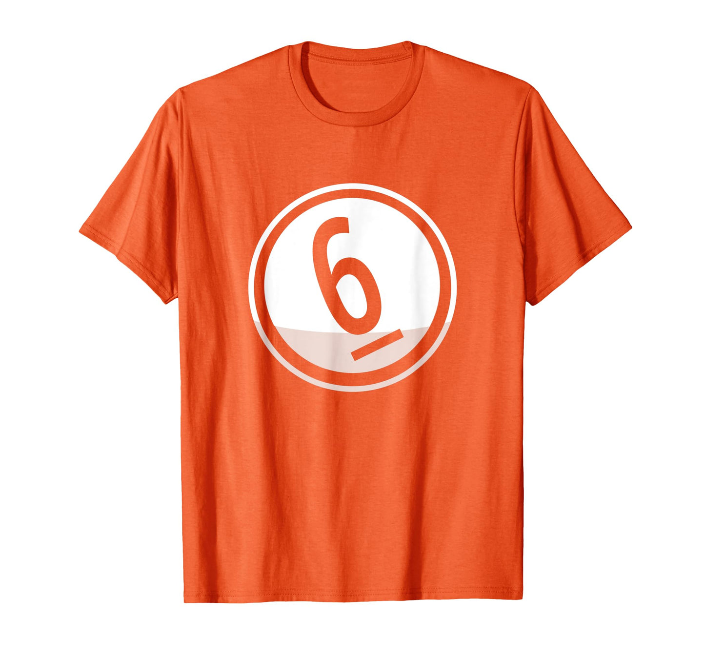 Matching Halloween Costume Set Billiard Balls 6 Ball Only T-Shirt