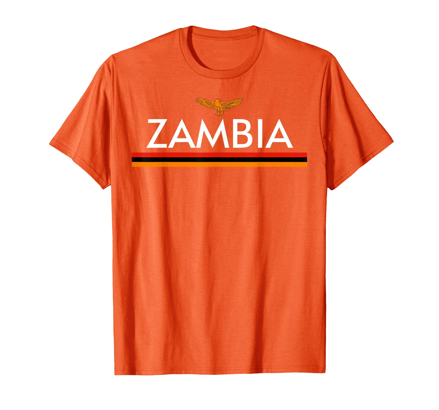 ZAMBIA FLAG SPORTS ATHLETIC JERSEY STYLE T-Shirt