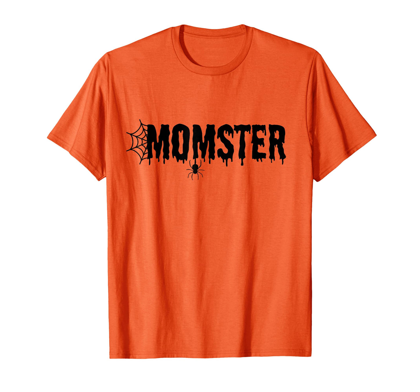 Momster Funny Halloween Shirt for Women Mom Costume Family T-Shirt