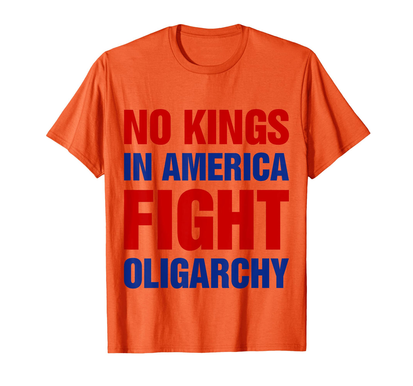 No Kings In America Fight Oligarchy T-Shirt
