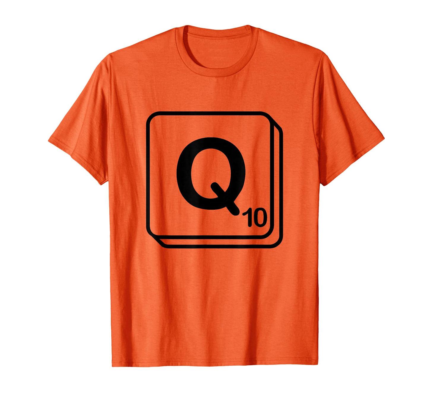 Letter Q Word Game Tile T-Shirt