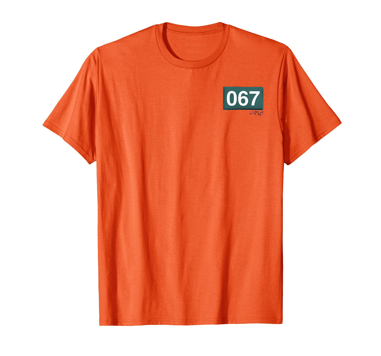 Squid Game Player 067 Pocket Costume T-Shirt