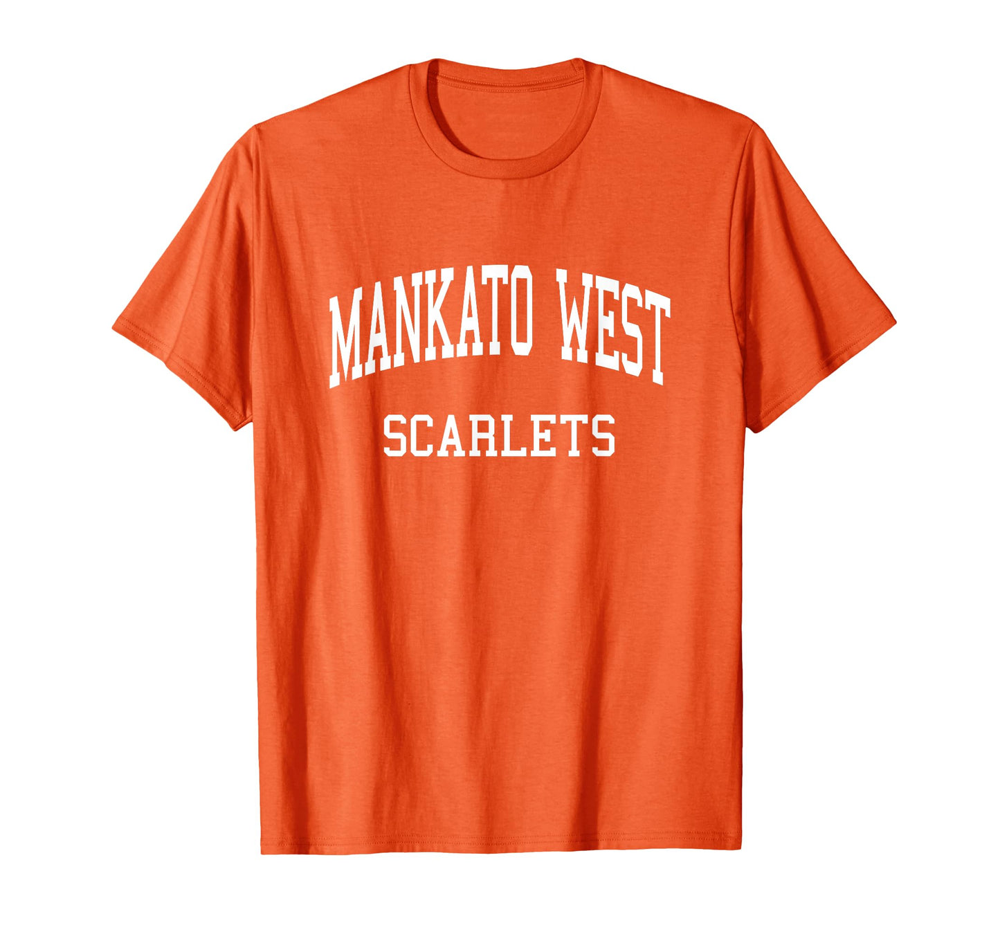 Mankato West High School HS Mankato MN Retro Sports T-Shirt