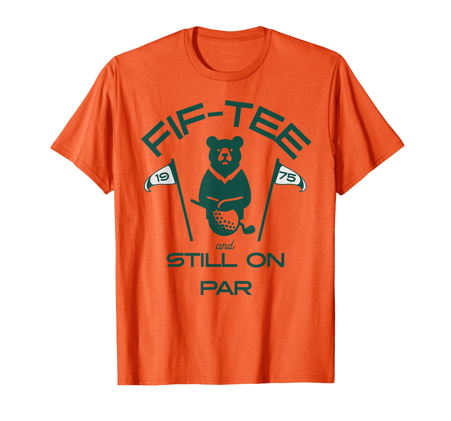 Funny 50th Birthday Golfer Vintage 1975 Golf Lovers T-Shirt