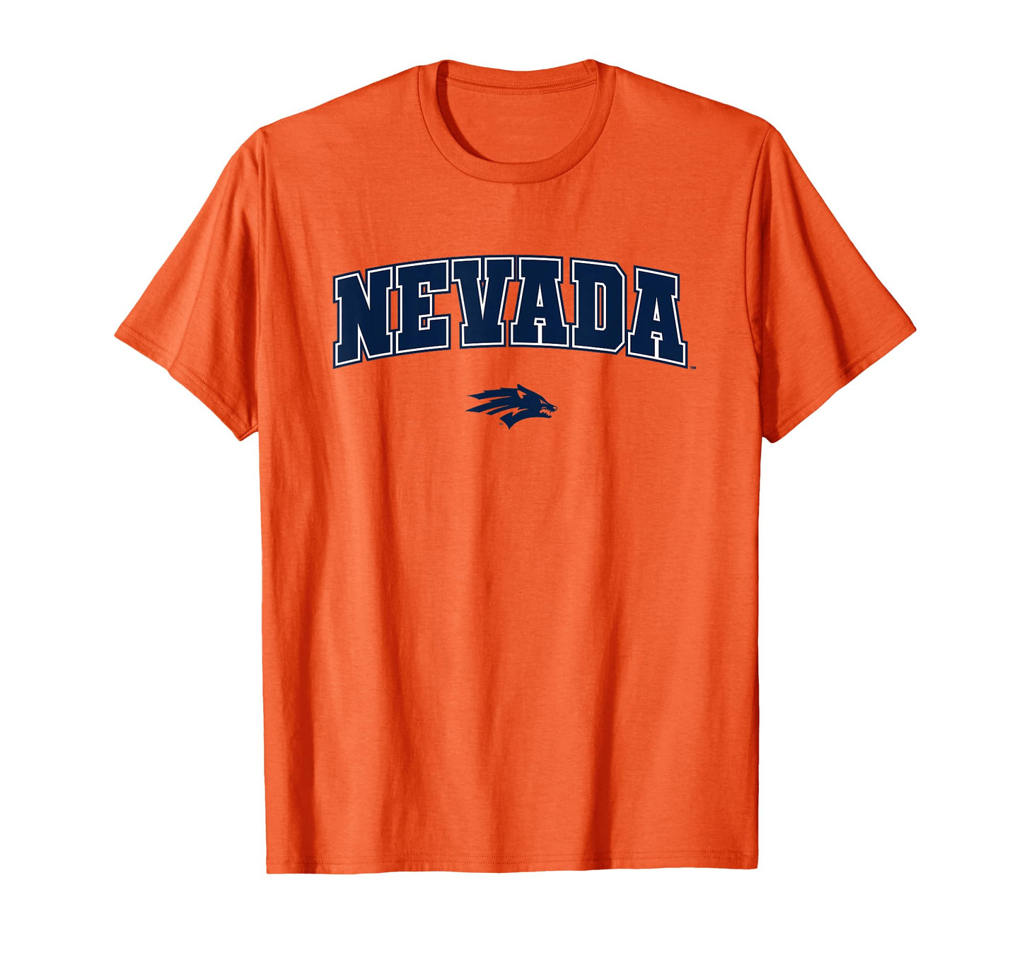 University of Nevada Reno Wolf Pack Arch Logo T-Shirt
