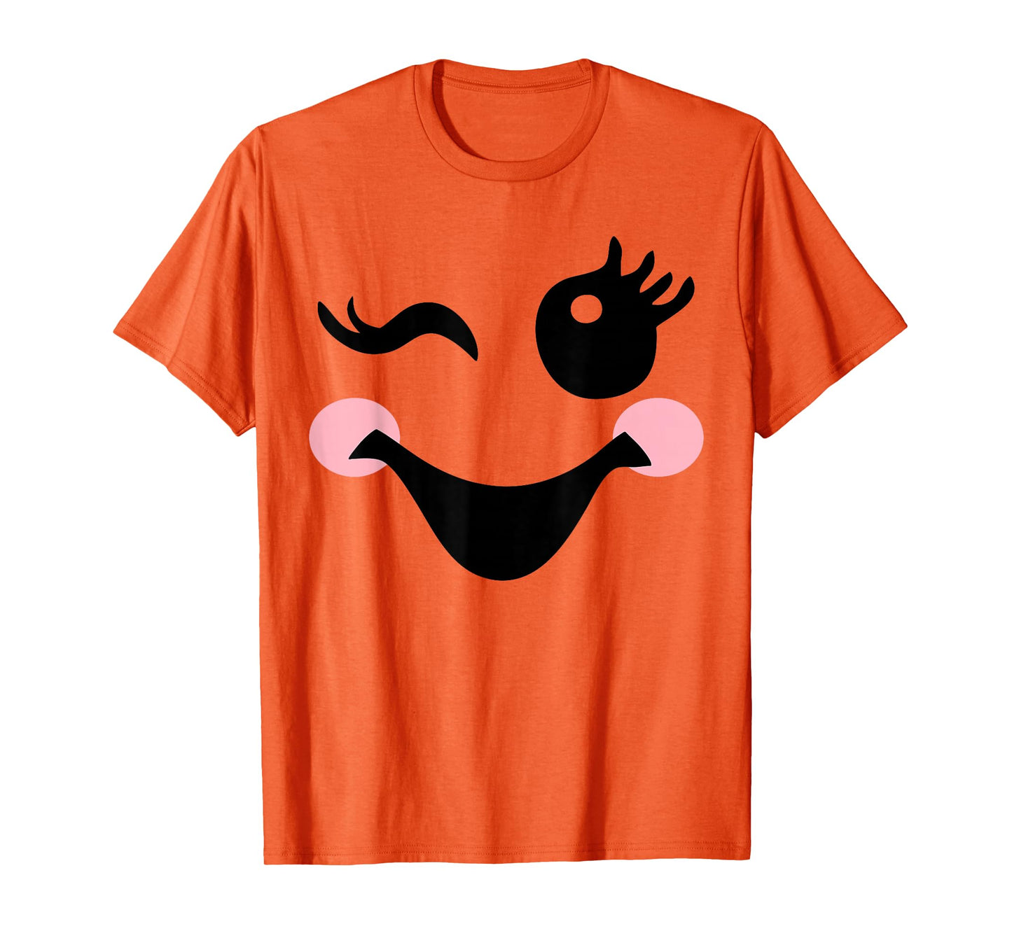 Cute Boo Face Ghost Halloween Costumes For Womens Girls T-Shirt
