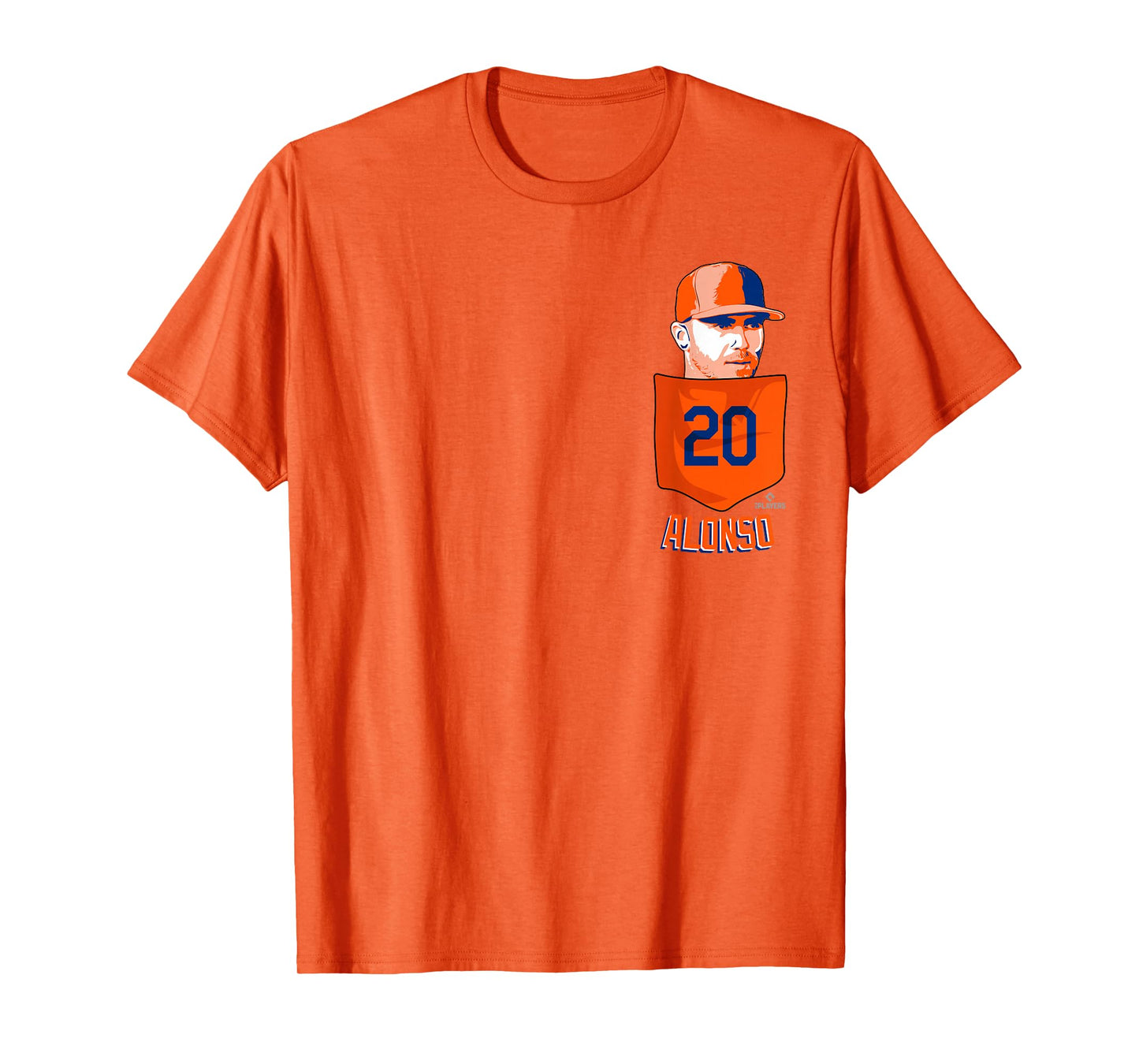 Pete Alonso New York Baseball Pocket Tee MLBPA T-Shirt