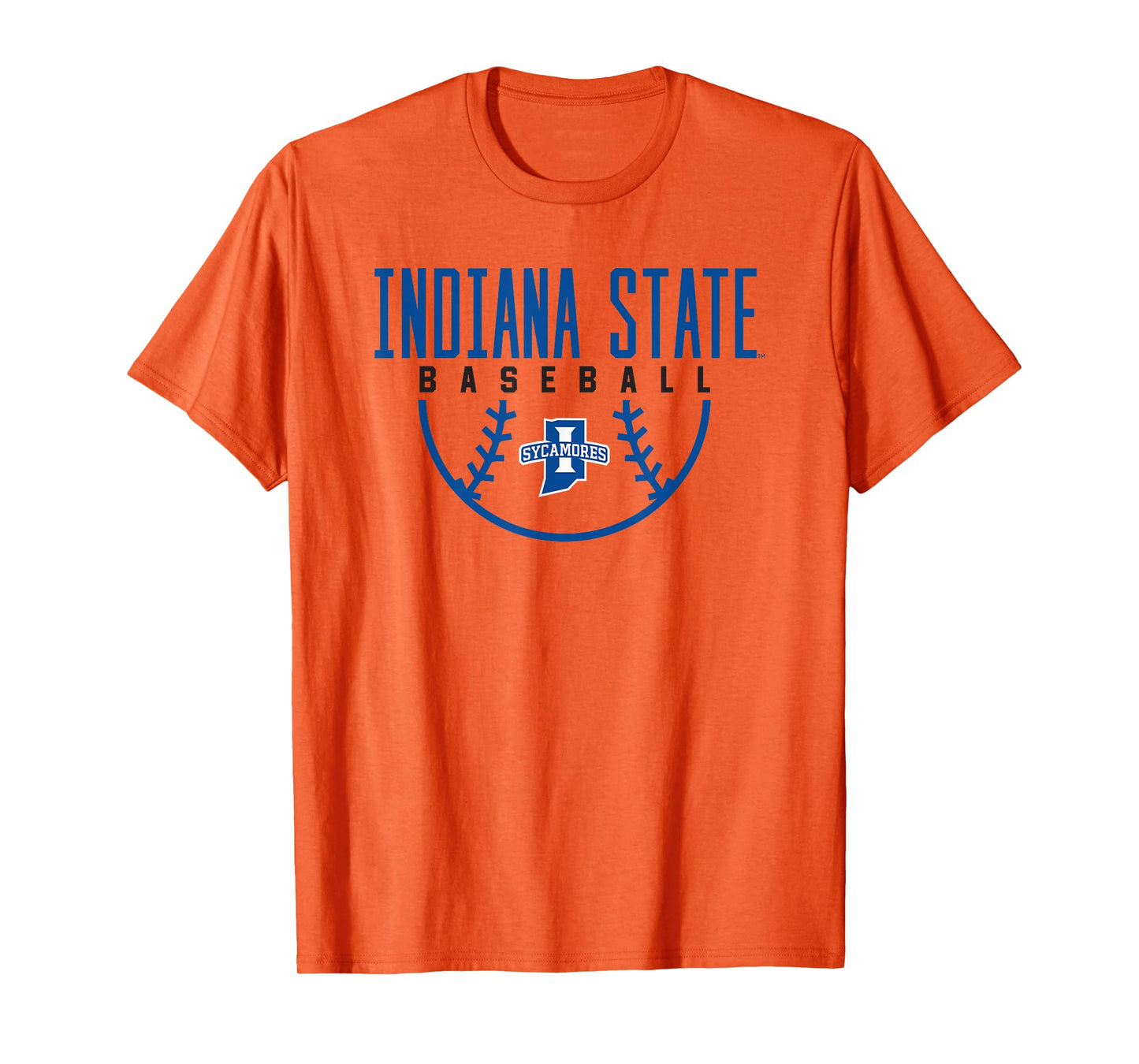 Indiana State University Sycamores Baseball Arch T-Shirt