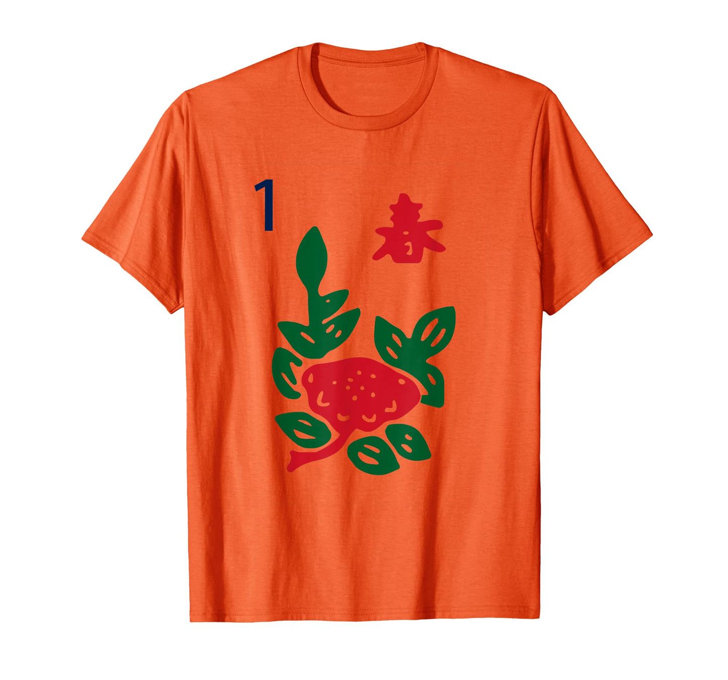 Chinese Mah Jong Seasons Spring Tile Mahjong Costume T-Shirt