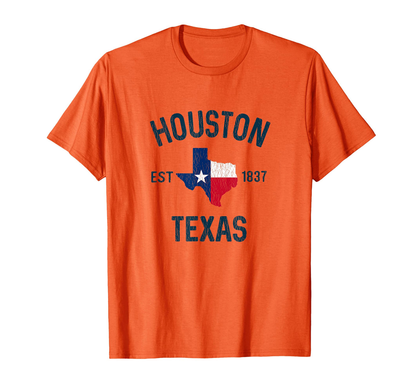 Houston Texas Gifts Souvenirs Men Women Kid Est 1837 Houston T-Shirt