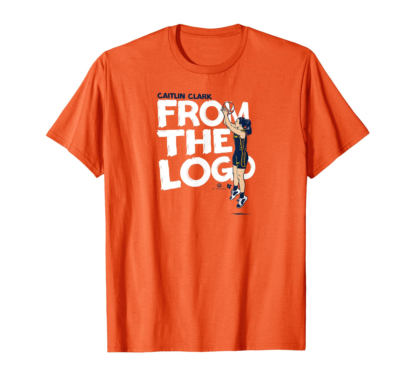 Caitlin Clark: From the Logo - Indiana Basketball T-Shirt