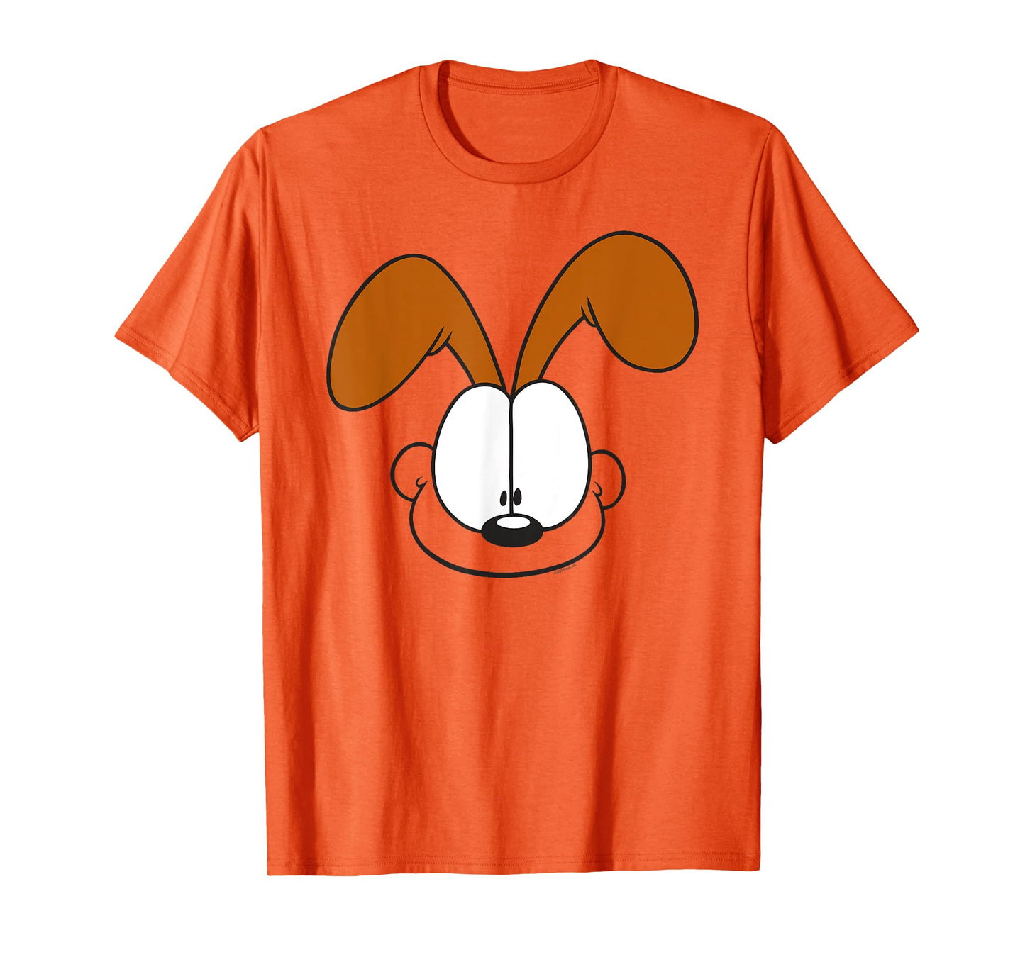 Garfield Odie Big Face Casual Costume Cute Cartoon T-Shirt