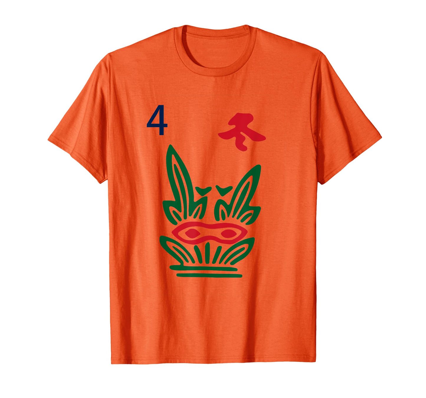 Chinese Mah Jong Seasons Winter Tile Mahjong Costume T-Shirt