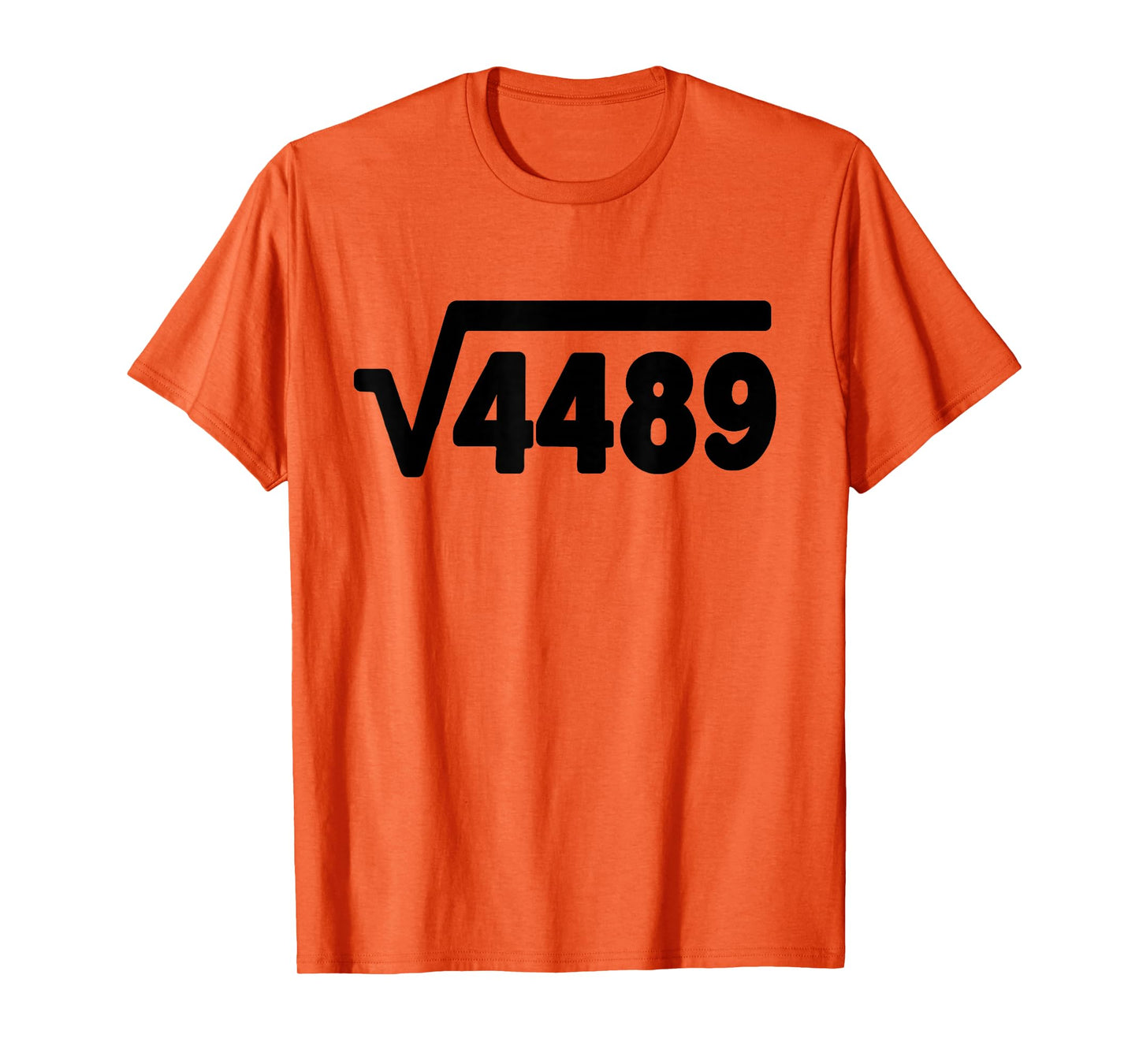 67 Meme Square Root 4489 Six Seven Slang Math Teacher T-Shirt