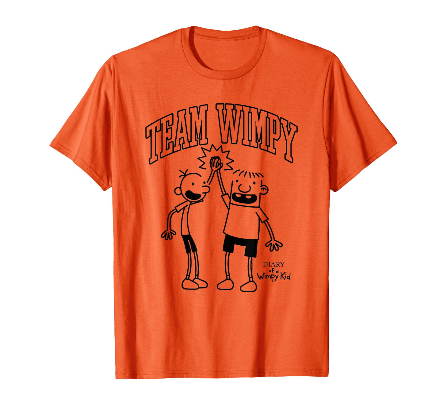 Diary of a Wimpy Kid Team Wimpy High Five Funny T-Shirt