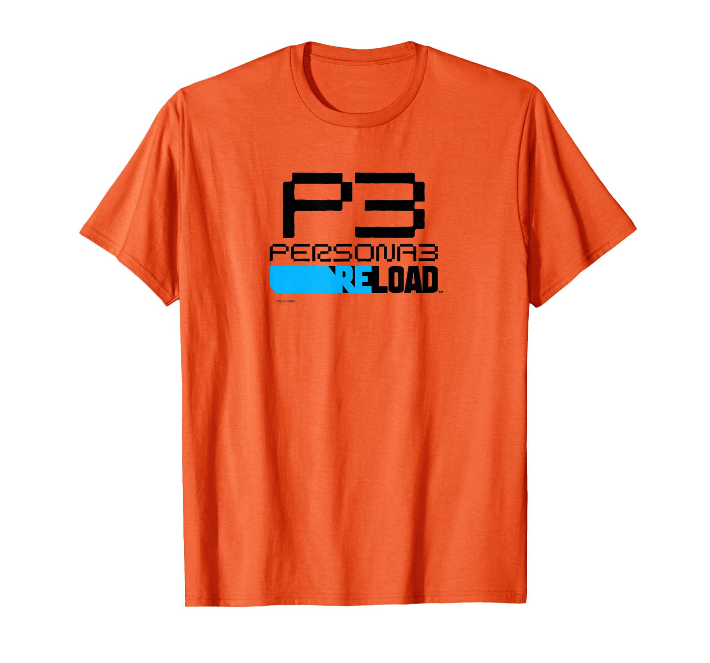 Persona 3 Reload Logo (Black) ATLUS T-Shirt