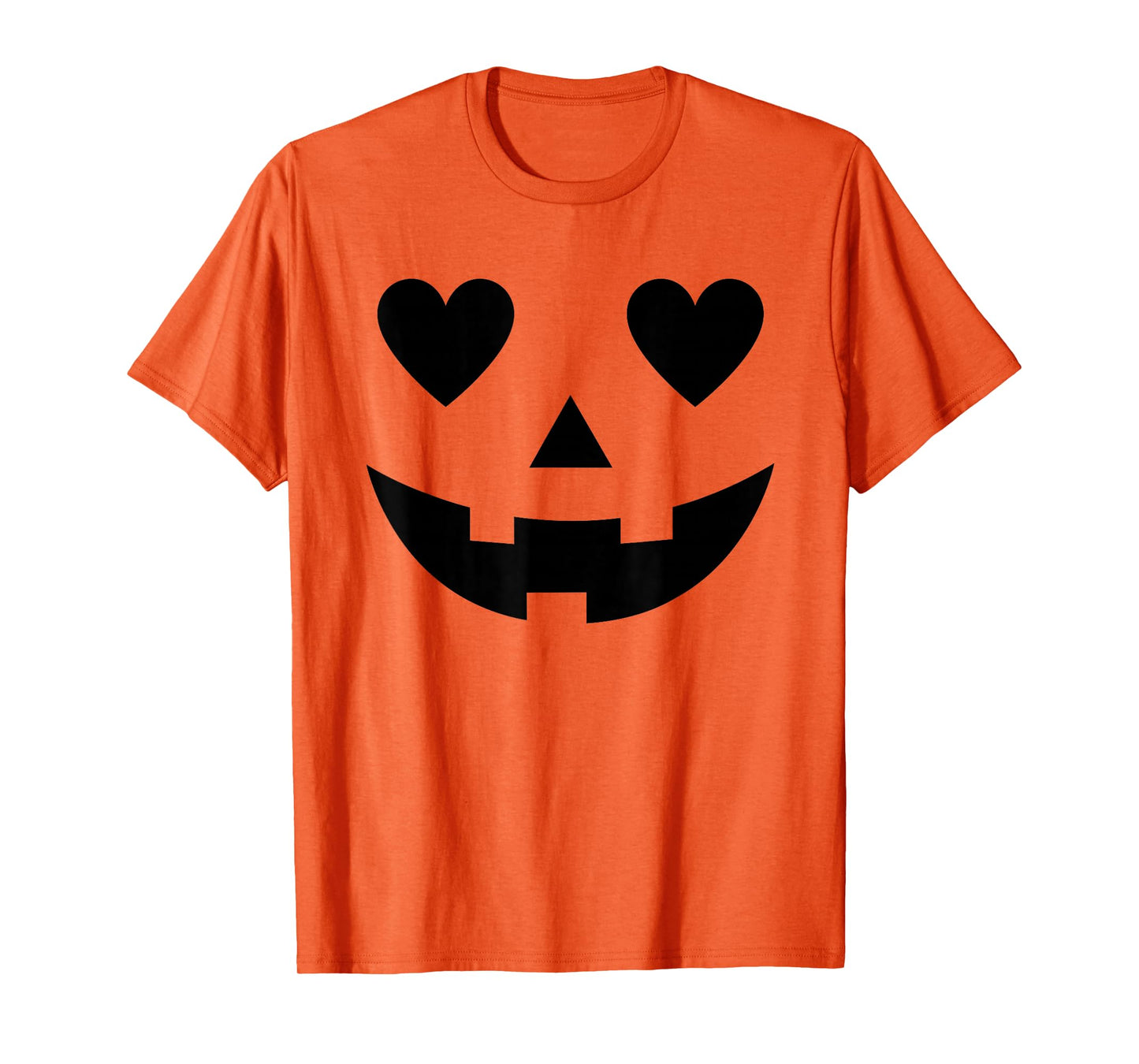 Jack O Lantern Face Girls Women Pumpkin Halloween Costume T-Shirt