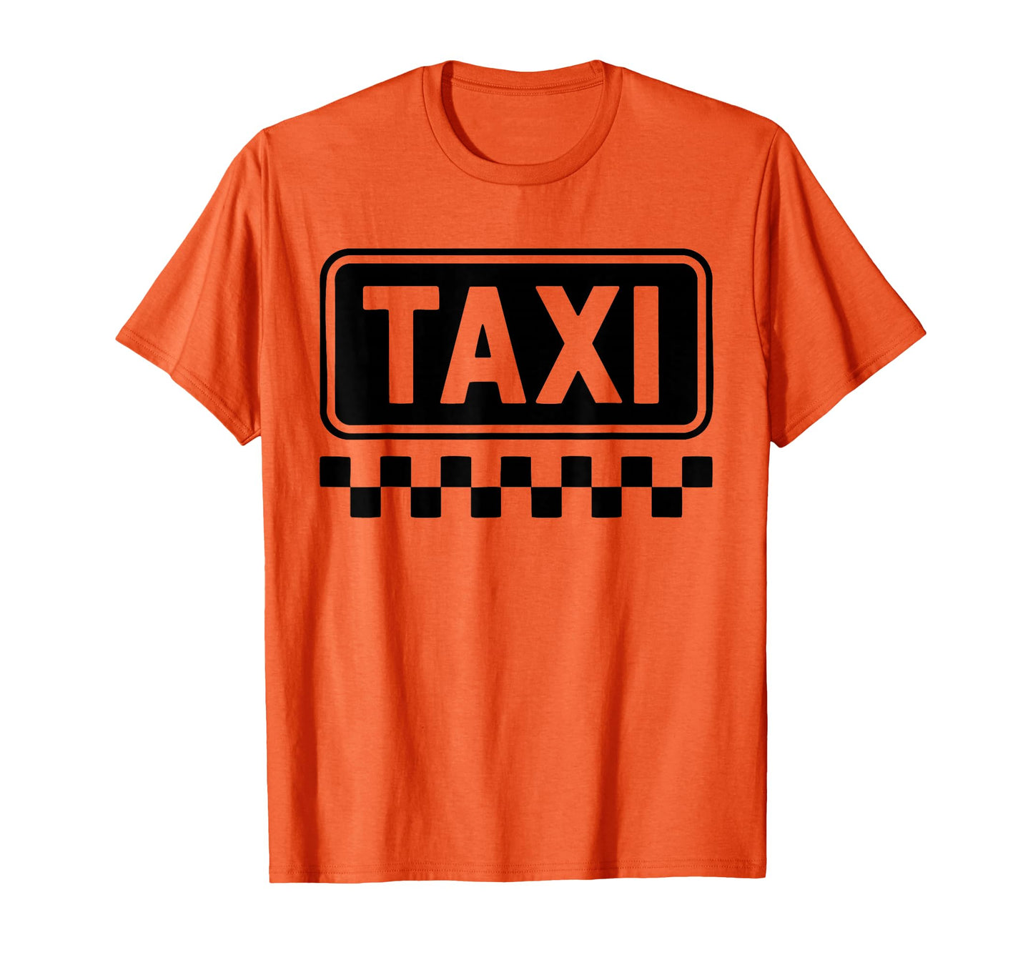 Taxi Driver Shirt Adult Men Women Kids Yellow Taxi Costume T-Shirt