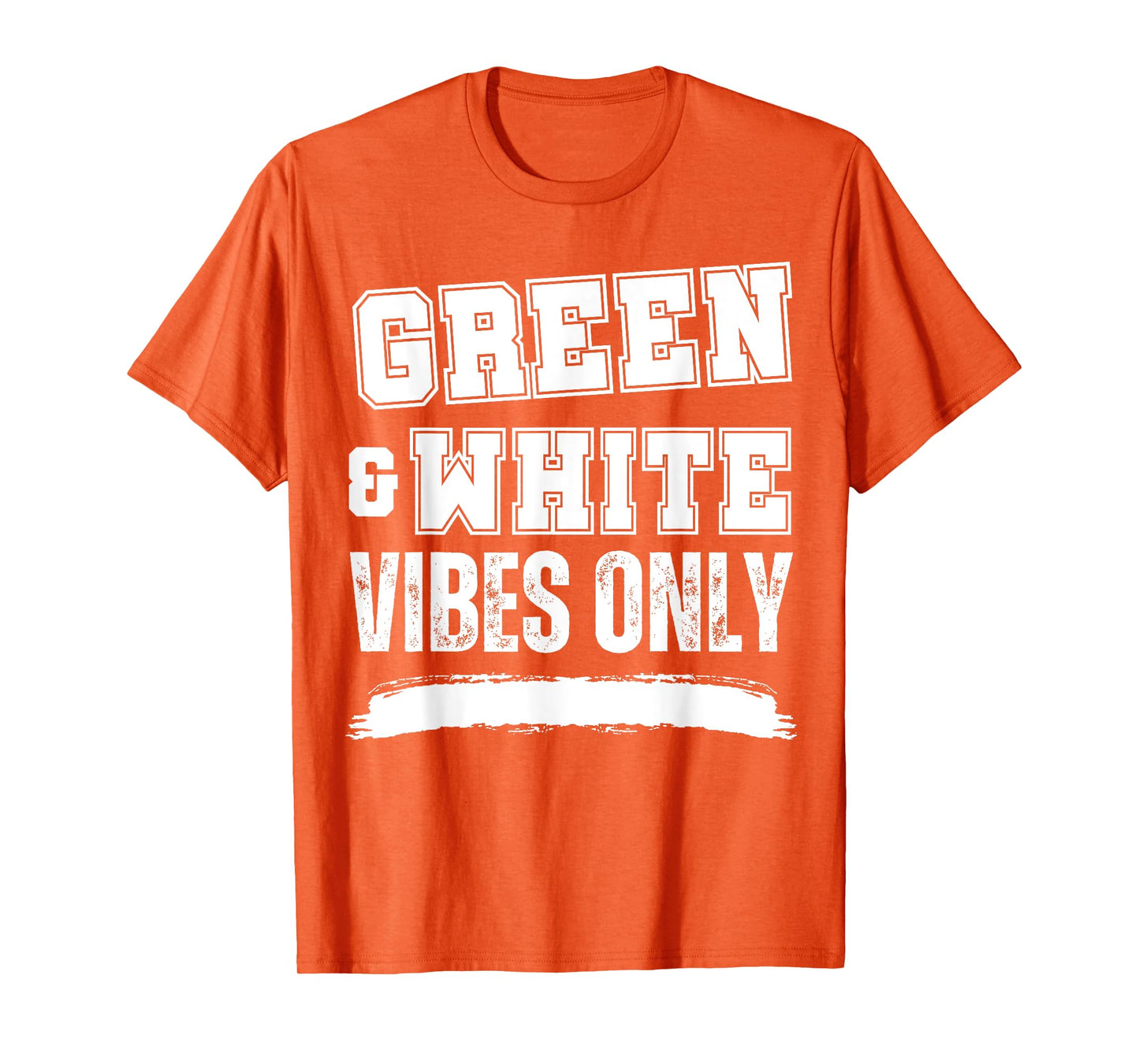 Green and White Game Day, Green and White T-Shirt