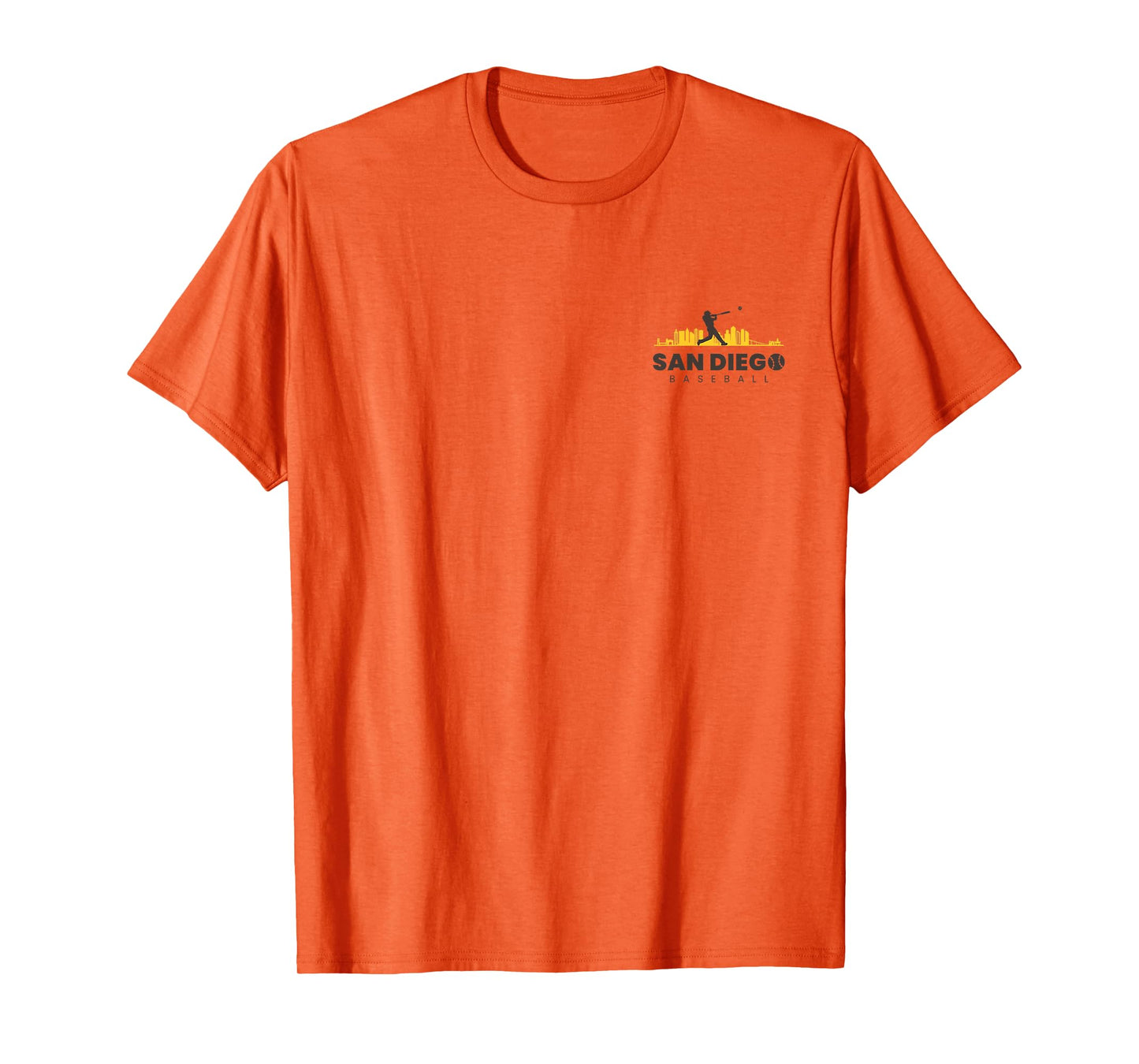 San Diego Baseball Vintage Minimalist Retro Baseball Lover T-Shirt