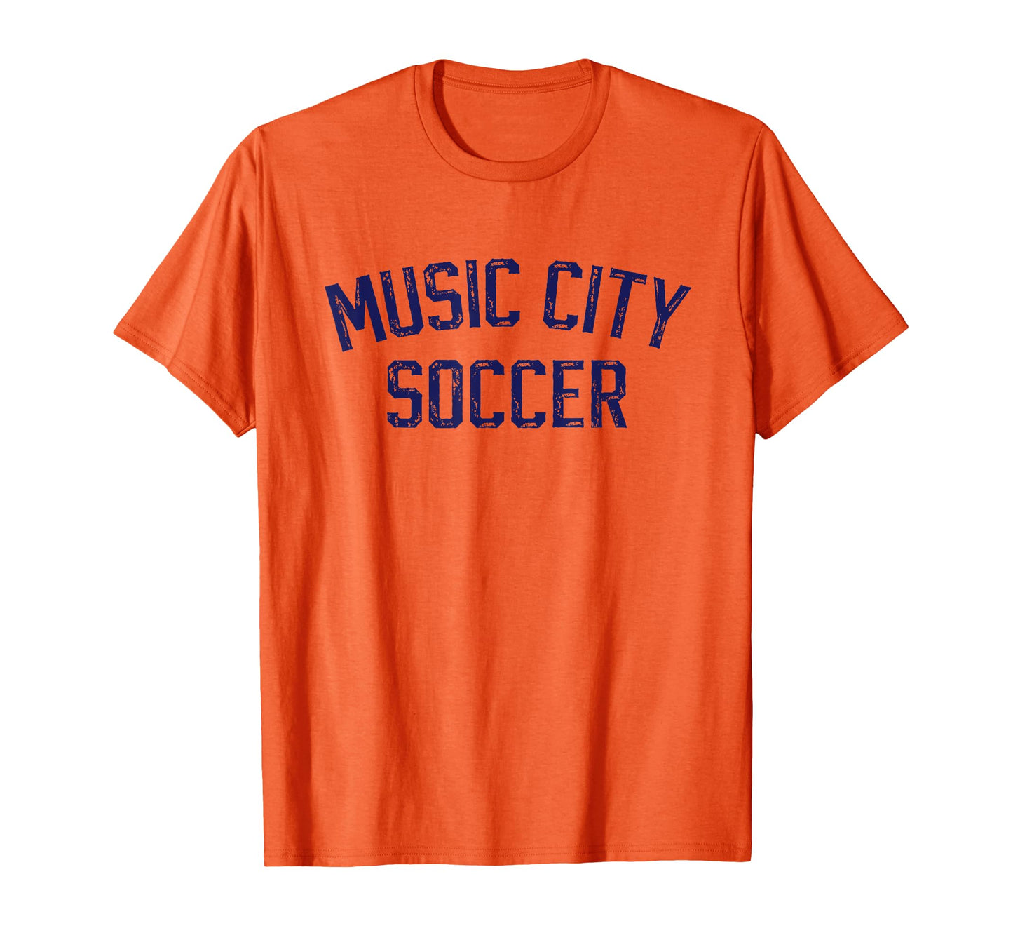 Vintage Soccer Nashville Music City Soccer Retro Fan T-Shirt