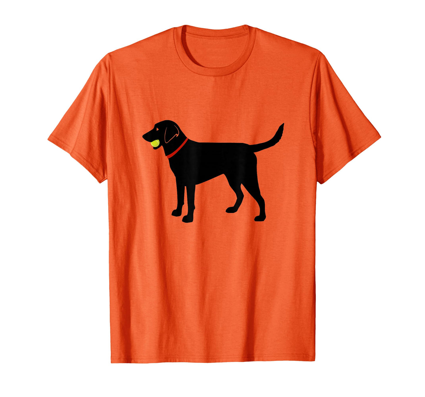 Labrador Retriever Fetch Black Lab Play Ball T-Shirt