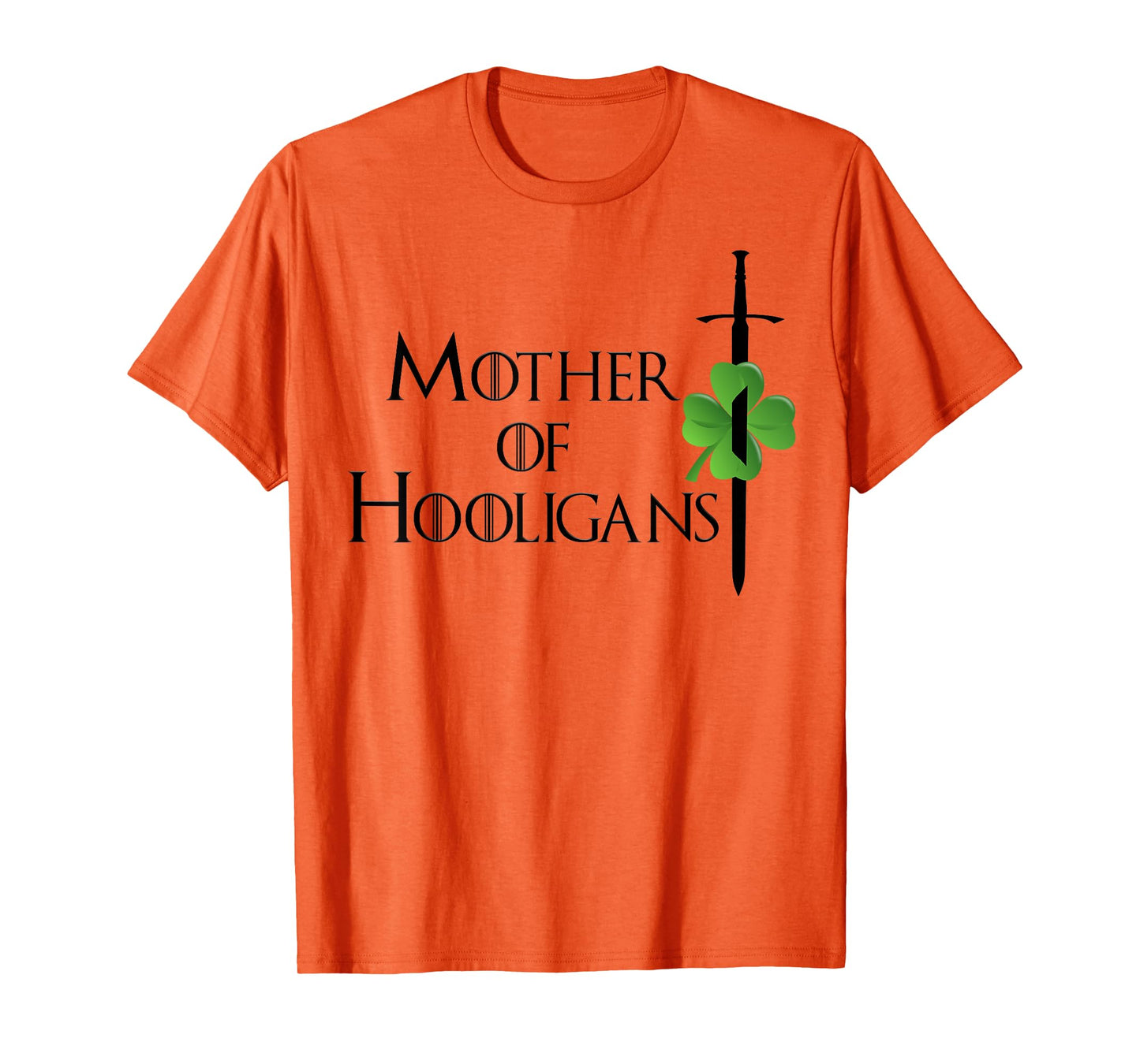 Funny Mom St Patricks Day Mother of Hooligans Women T-Shirt