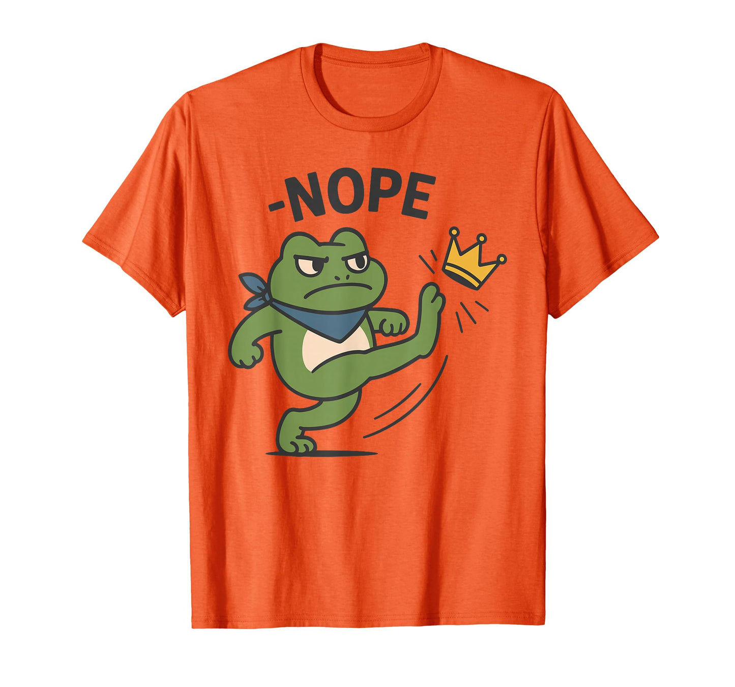 Portland Frog No Kings T-Shirt