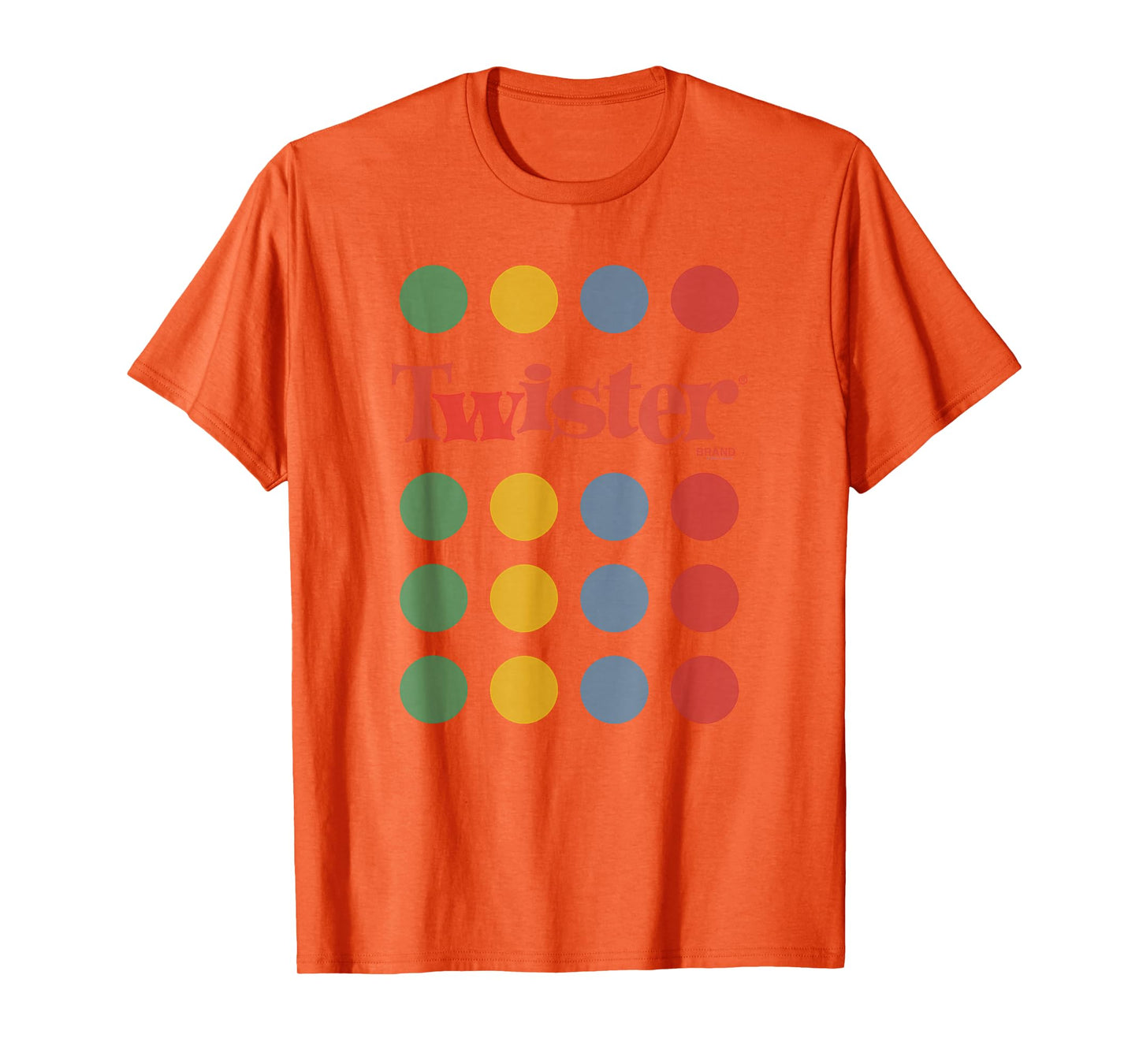 Twister Unfold The Mat Circles Color Dots Retro Game T-Shirt