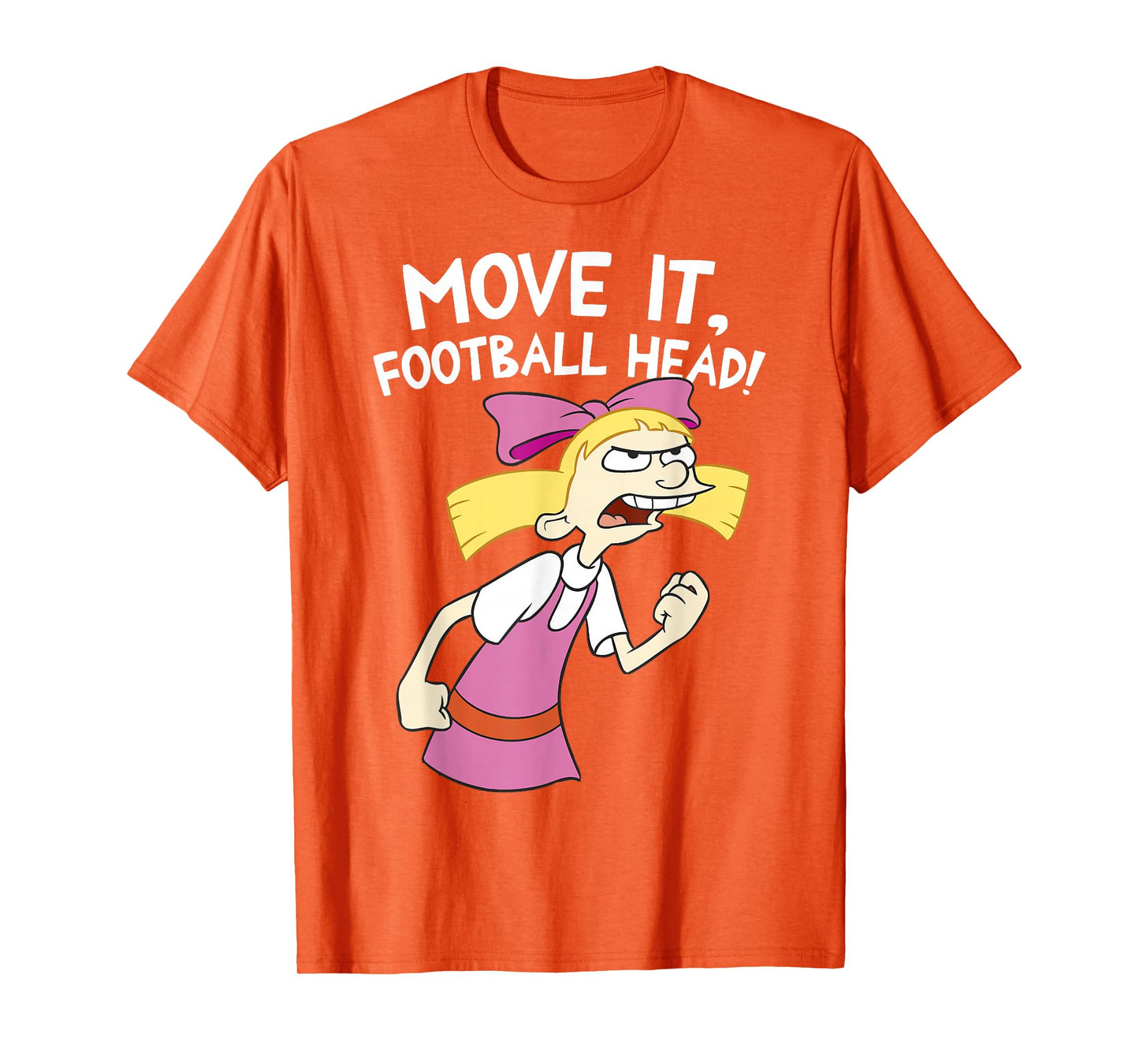 Hey Arnold! Helga Move It Football Head T-Shirt
