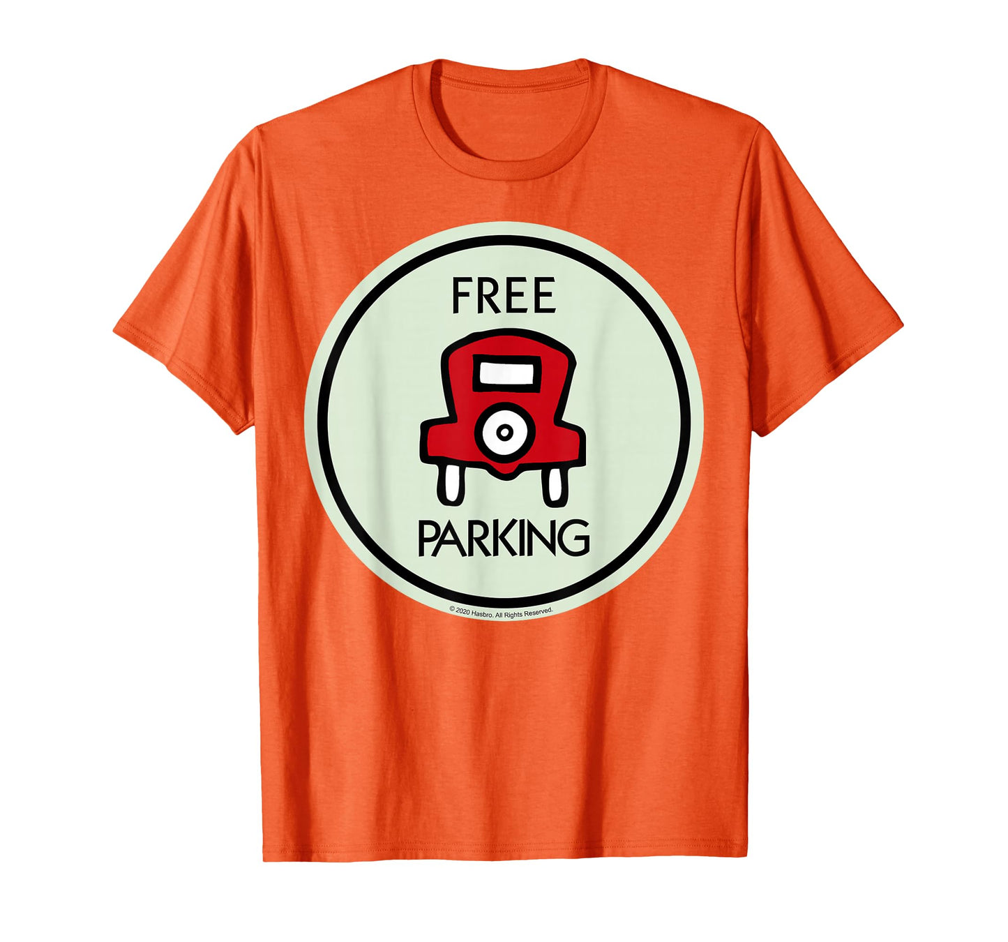 Monopoly Free Parking Game Board Vintage Logo T-Shirt
