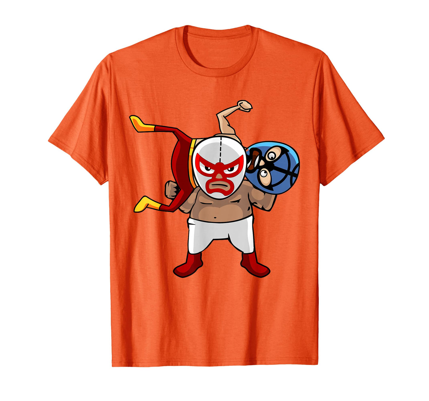 Cool Mexican Wrestling Lucha Libre Mask - Retro Legend T-Shirt