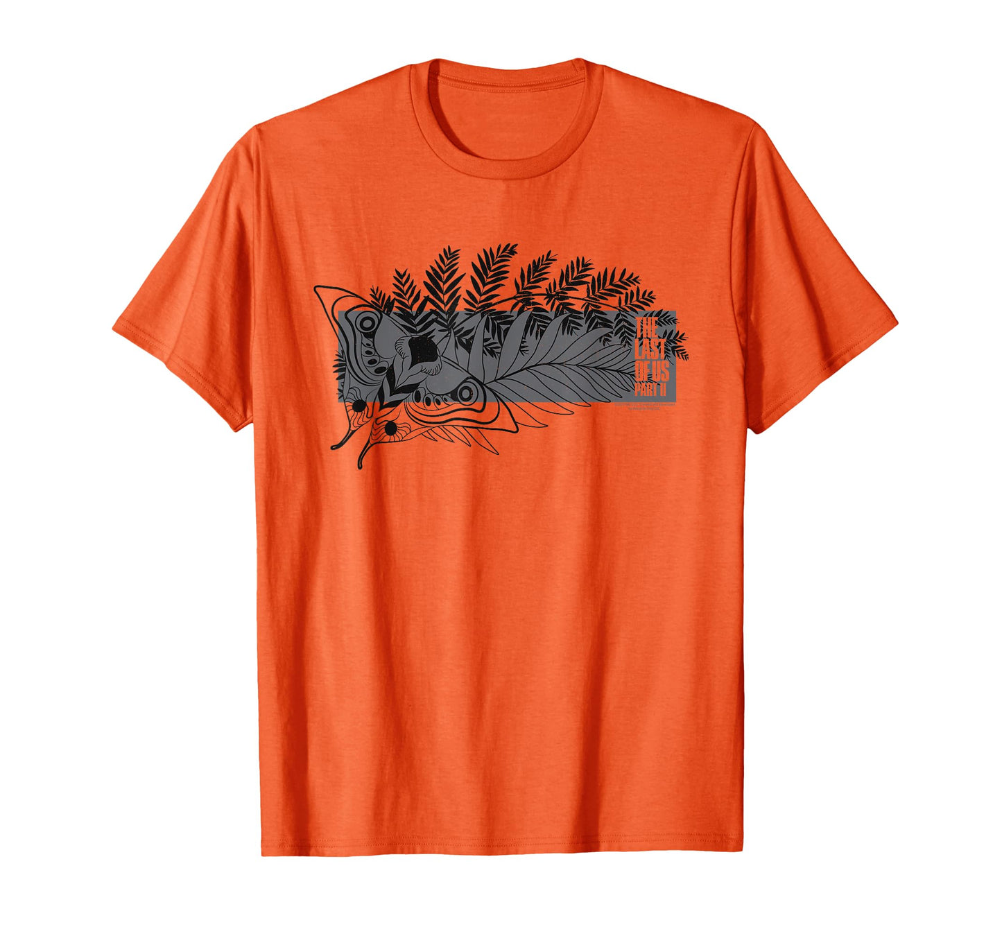 The Last of Us Moth and Leaves Video Game T-Shirt