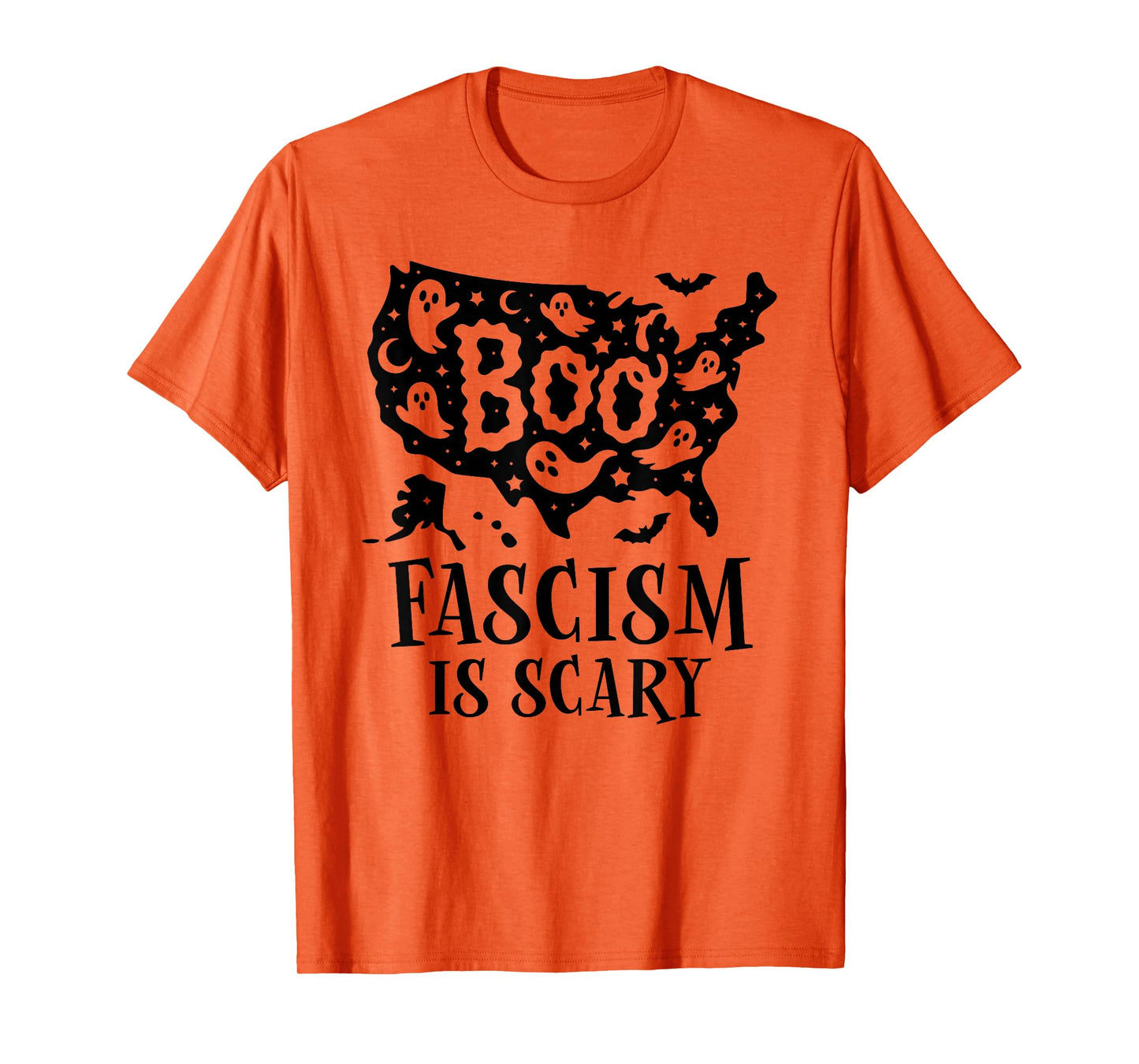 No Kings in America Fight Oligarchy Resist Fascism Halloween T-Shirt