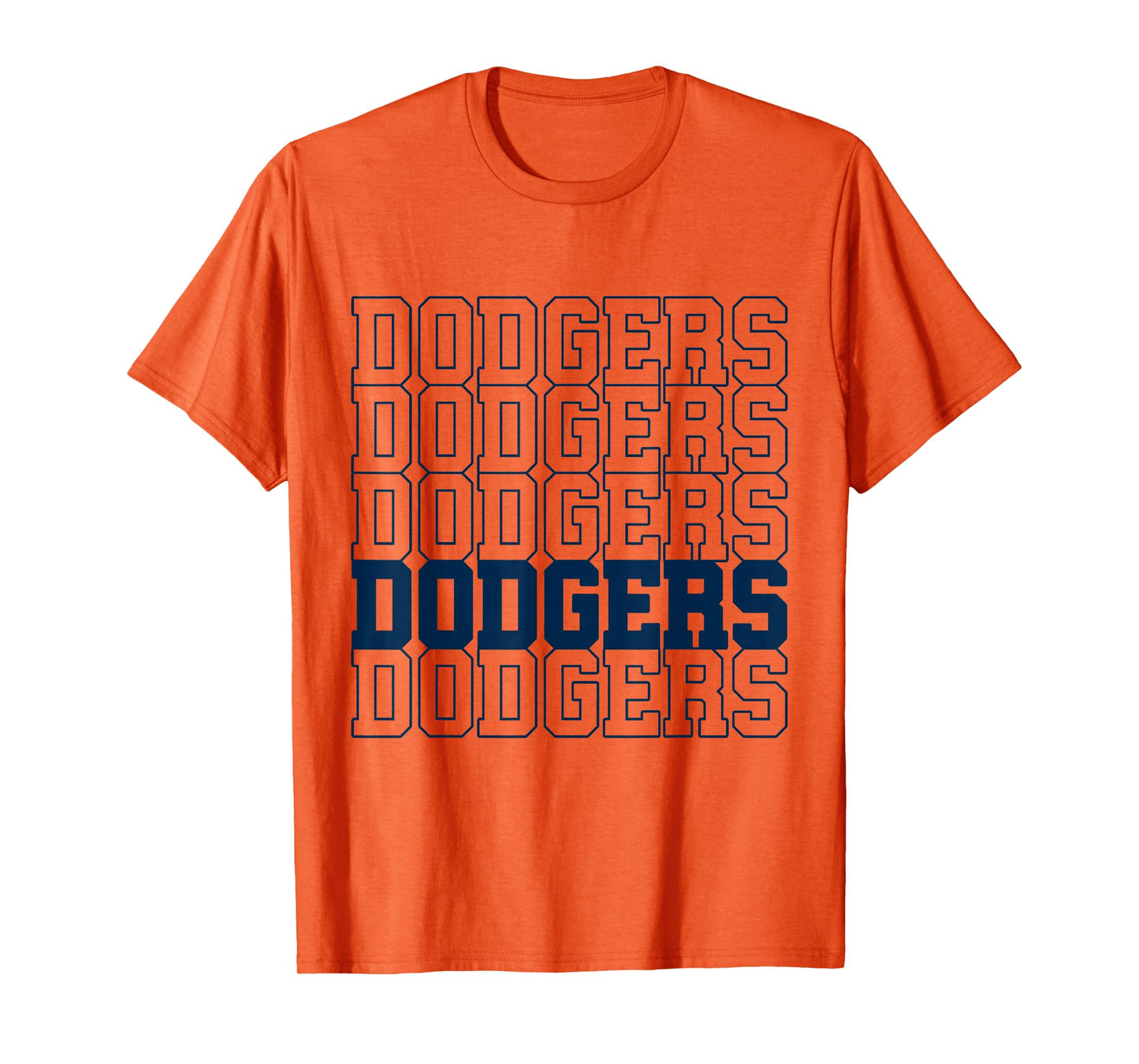 Dodgers Name Retro Vintage Apparel Gift Dodgers Lover T-Shirt