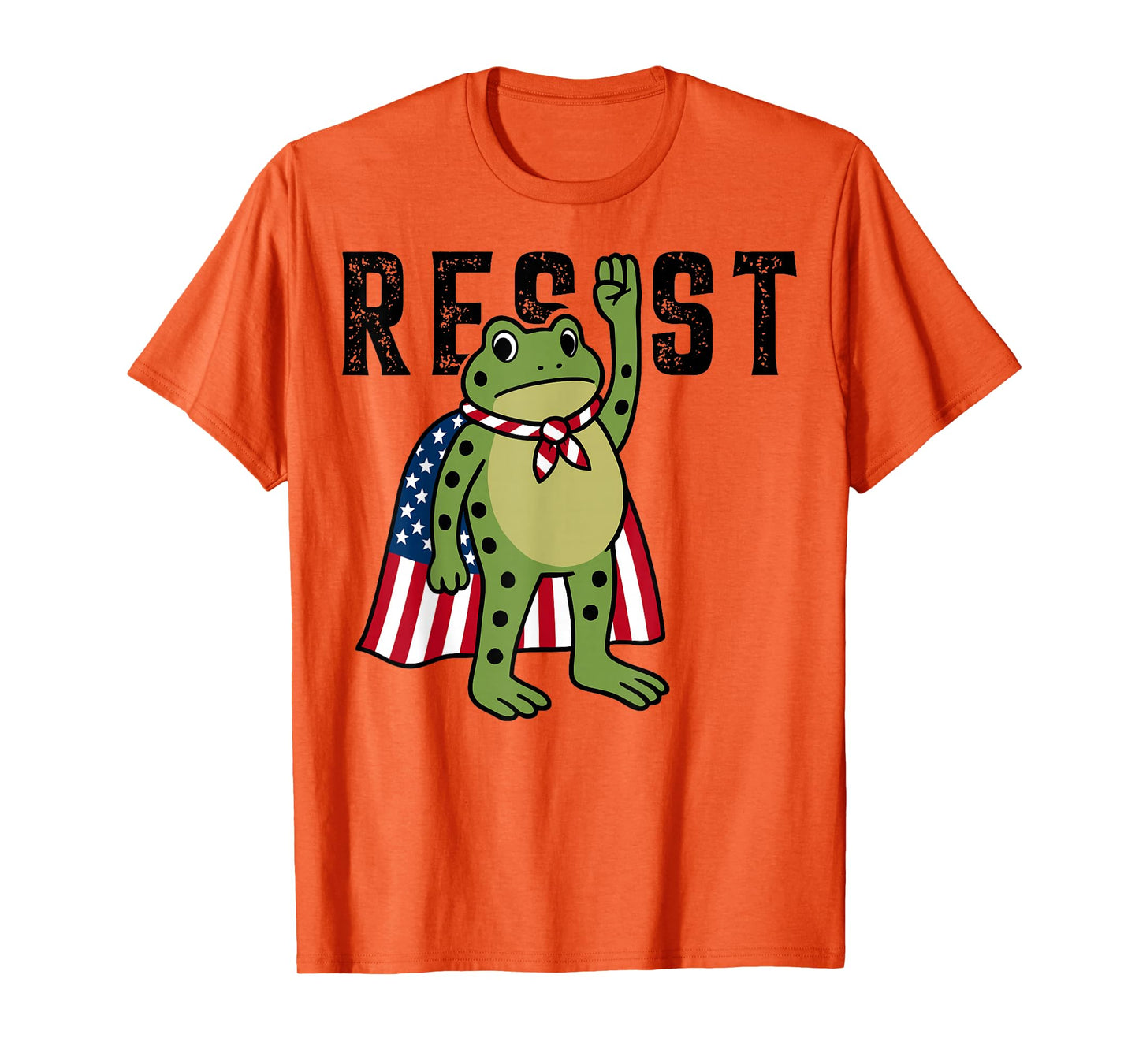 Portland Frog Protest Resist for Men and Women No Kings T-Shirt