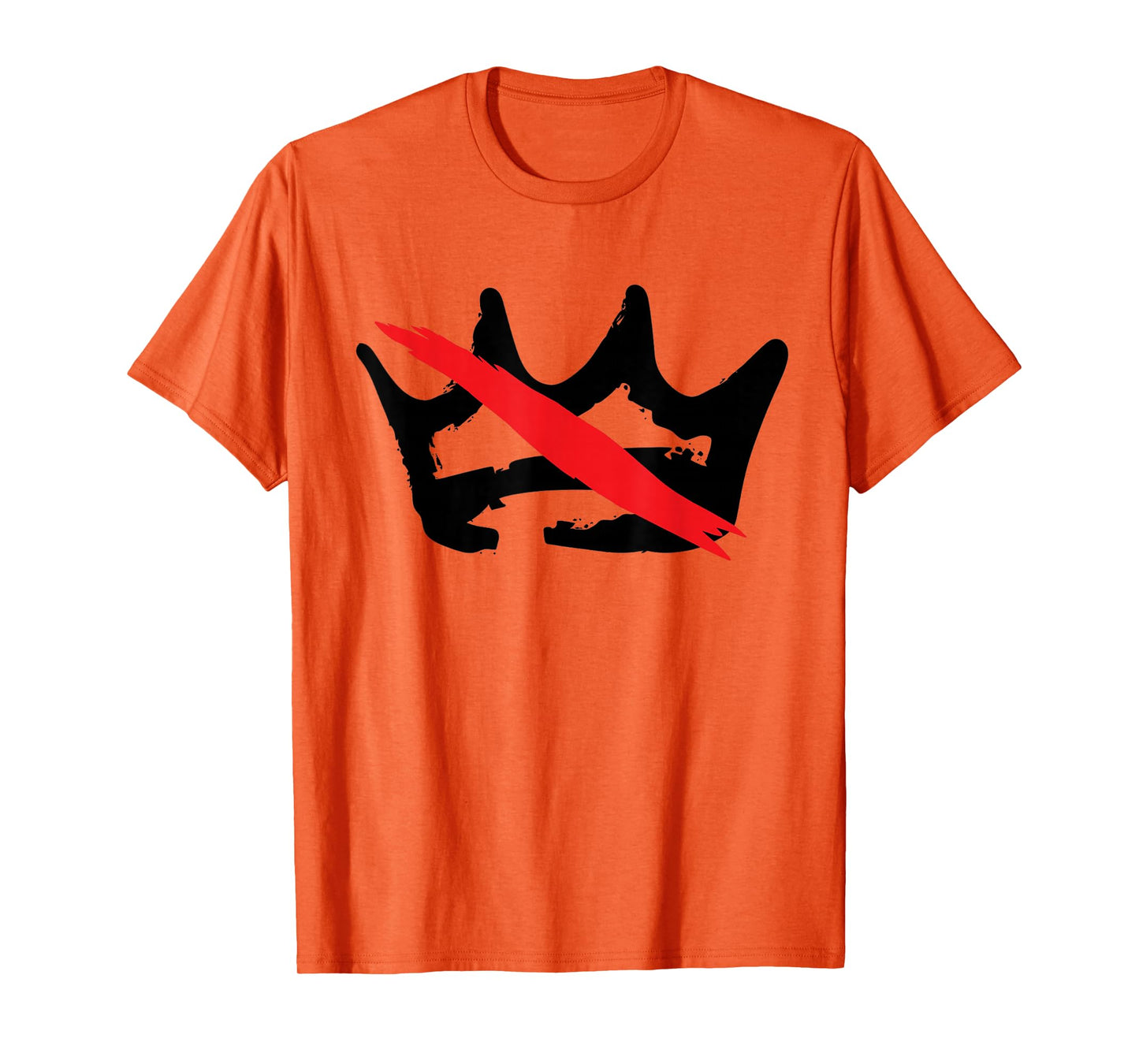 No Kings Shirt – Minimalist Rebellion Crown Graphic Tee T-Shirt