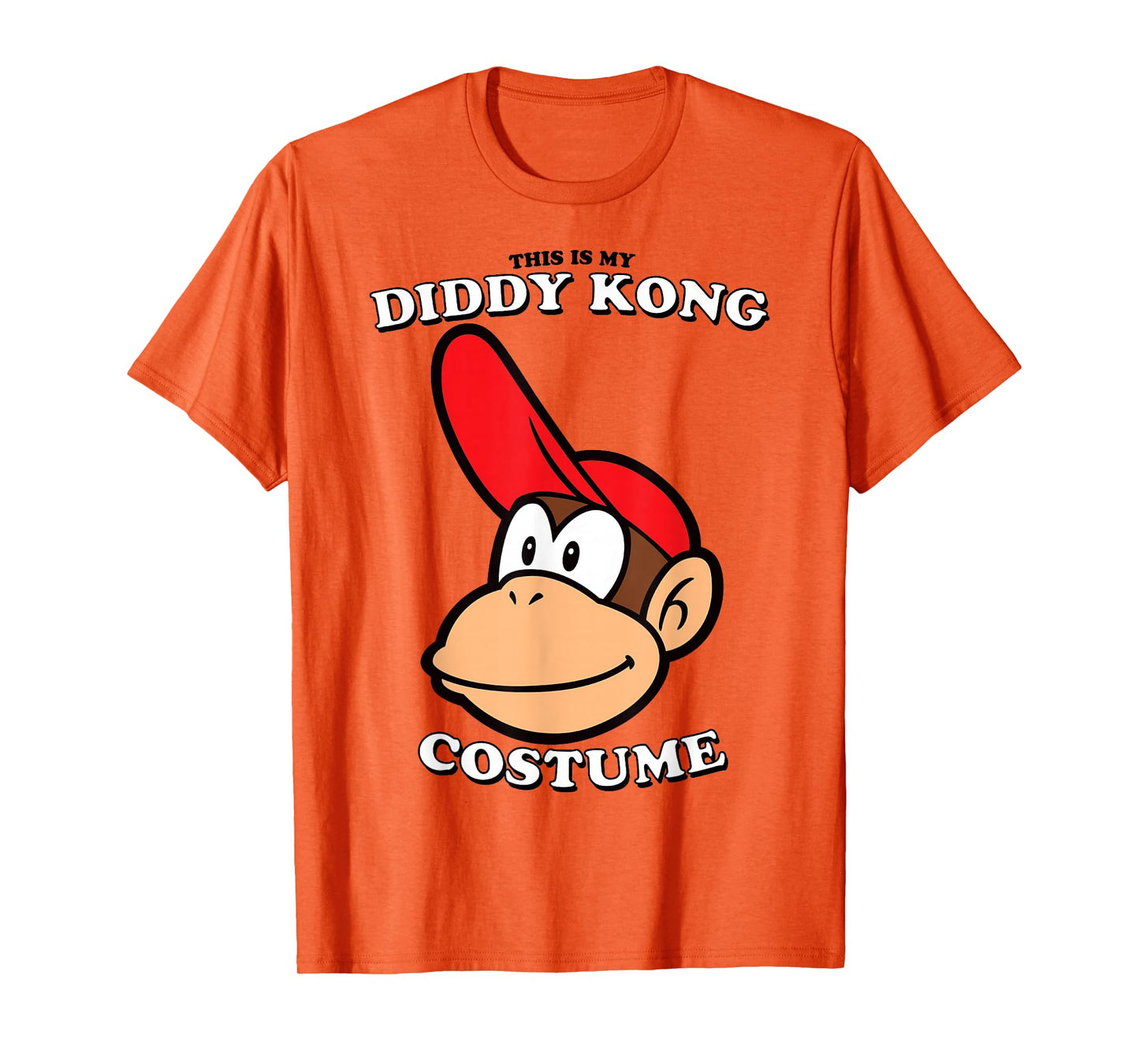 Super Mario Halloween This Is My Diddy Kong Costume T-Shirt
