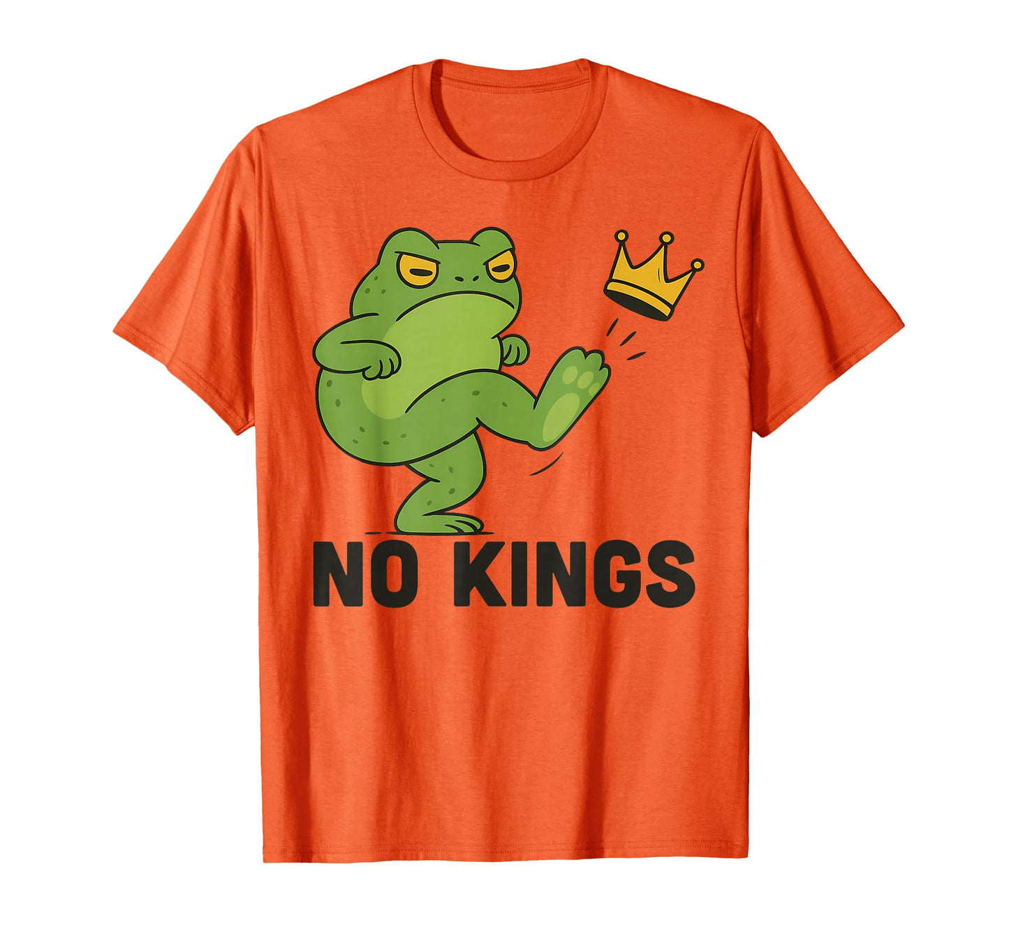 No Kings Men Women Portland Frog Protest T-Shirt
